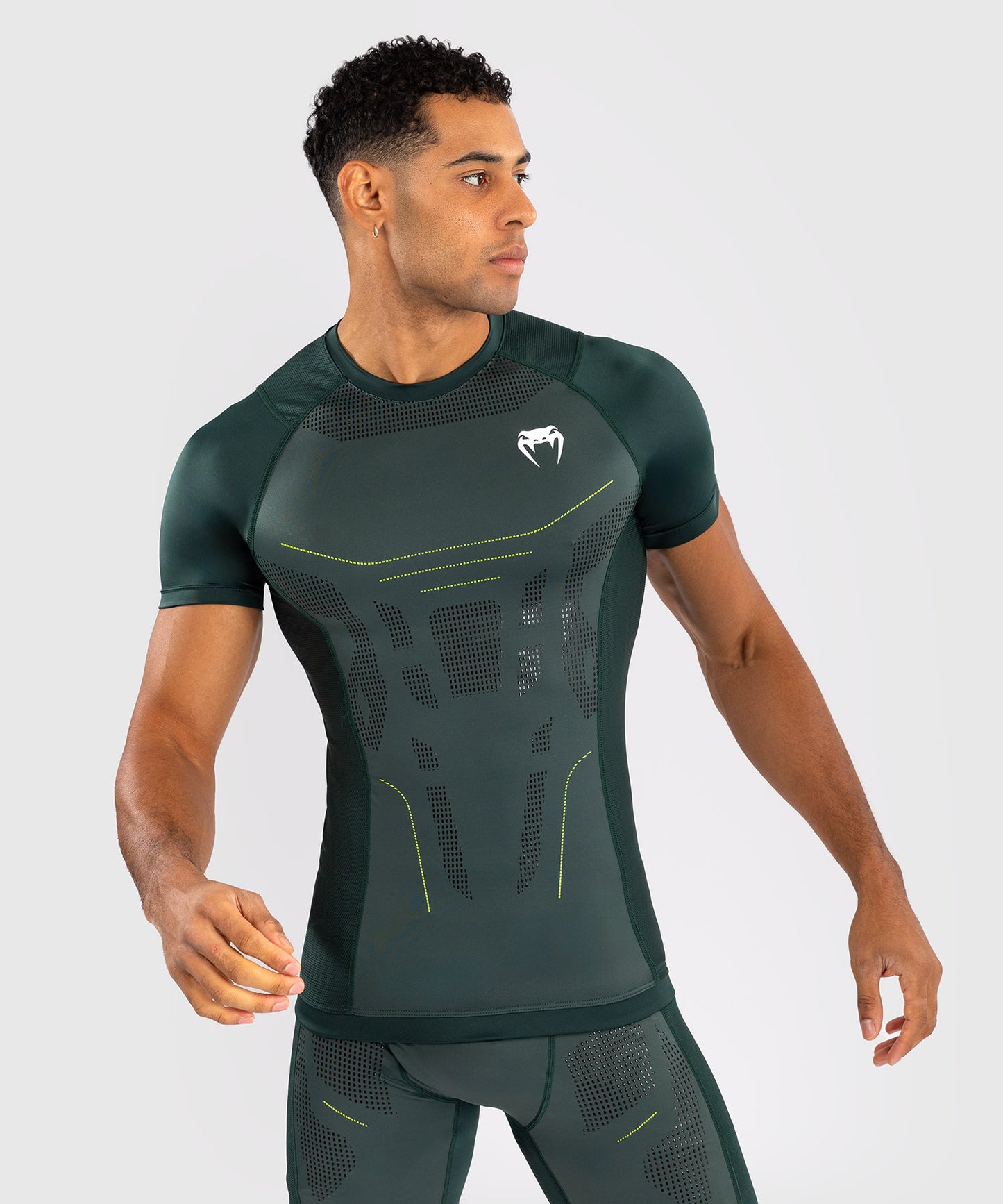 Rashguard Venum Technical 3.0 - Vert Forêt