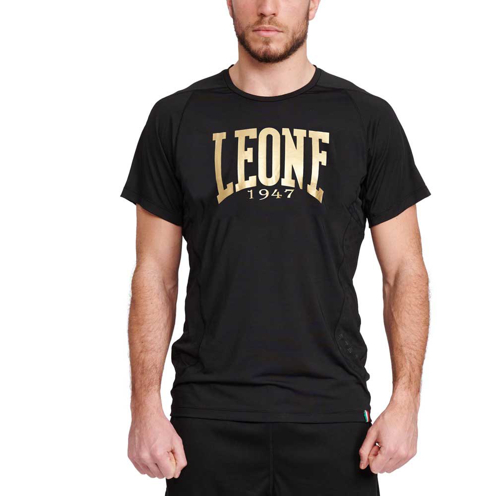 T-shirt Leone DNA - Noir/Or
