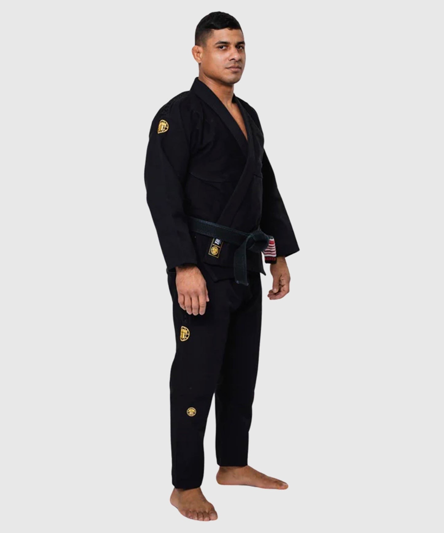 Tatami Fightwear Estilo Kimono BJJ Gold Label – Negro