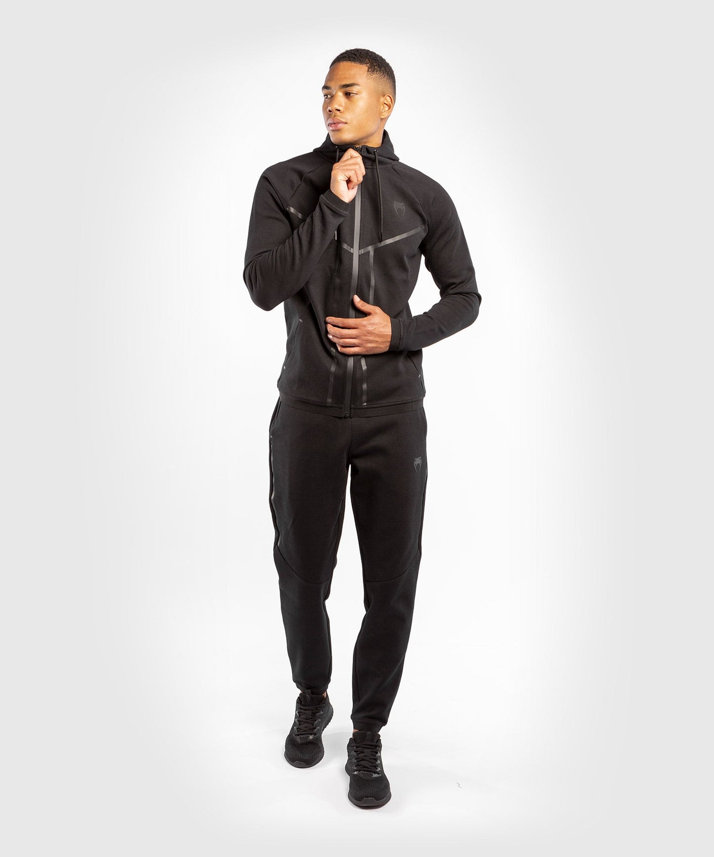 Venum Laser X Connect Sweatshirt - Schwarz/Schwarz