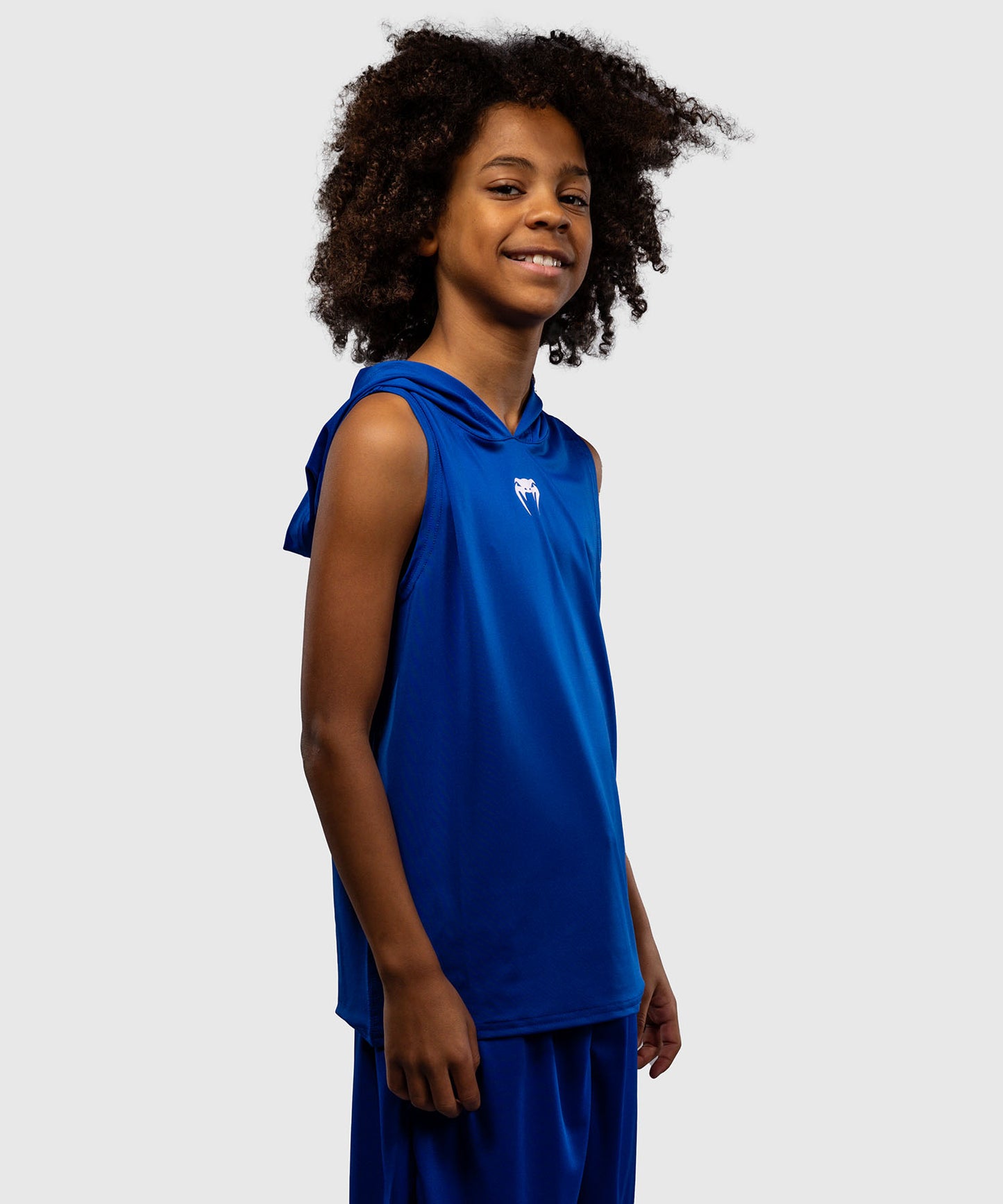 Sweat à capuche sans manches Dry Tech pour Enfants Venum Elite - Bleu Royal