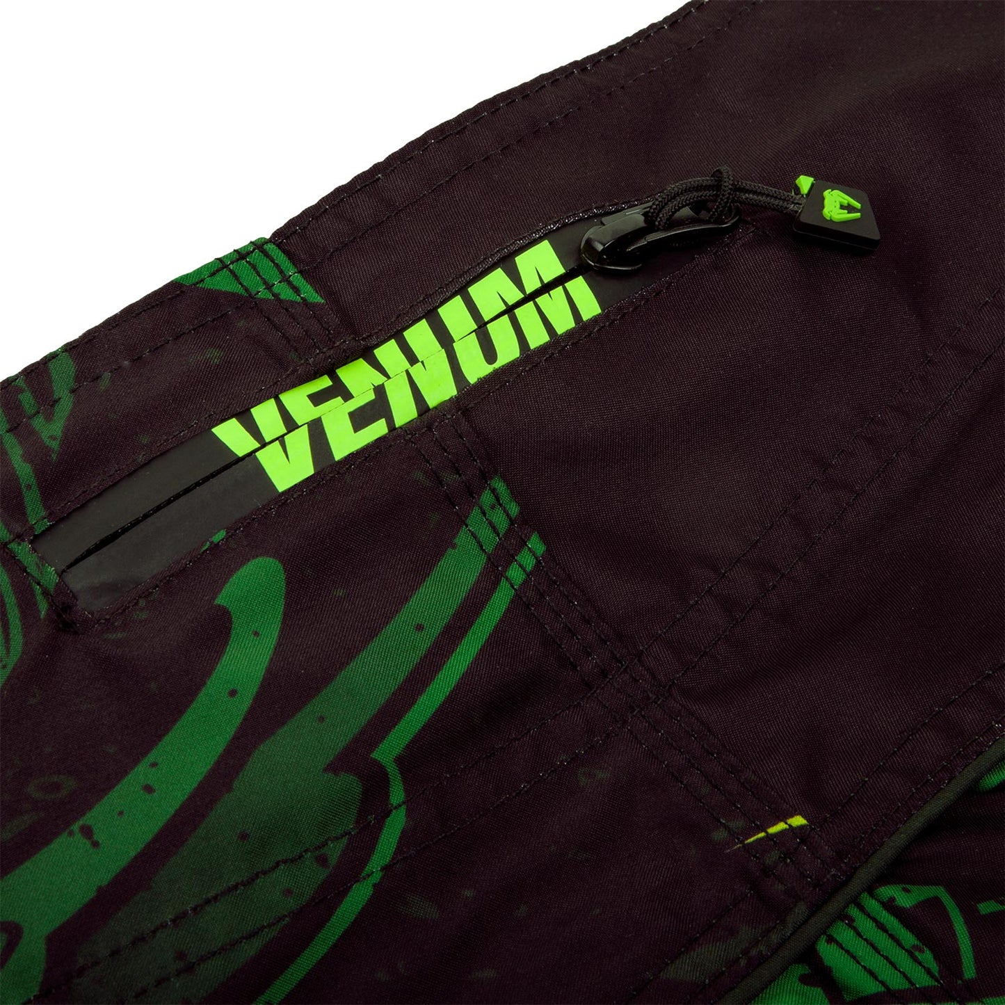 Venum Green Viper Boardshorts - Black/Green