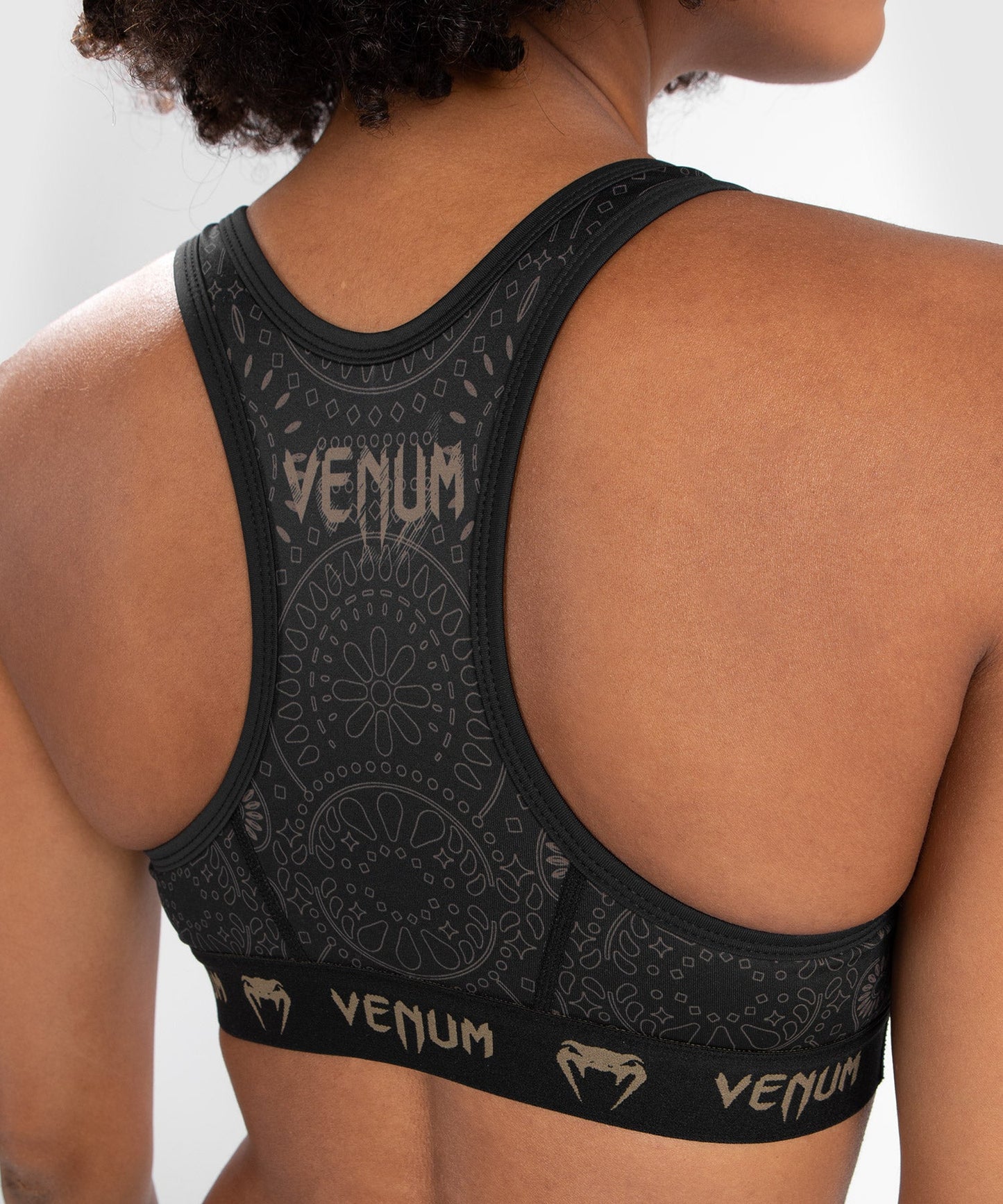Venum Santa Muerte Dark Side Bra - Schwarz/Braun