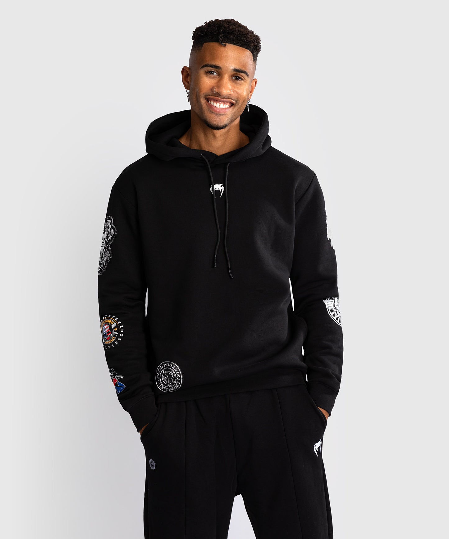Hooded sweatshirt - Venum x Tekken 8 - Paul Phoenix - Black