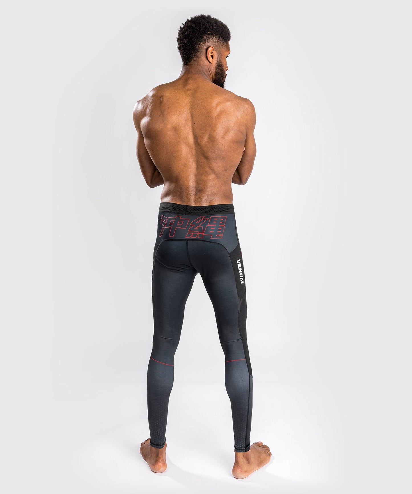 Venum Okinawa 3.0 Compression Pants - Black/Red