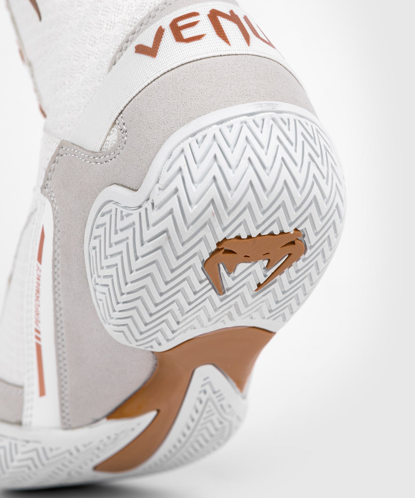 Chaussures de Boxe Venum Elite - Blanc/Or