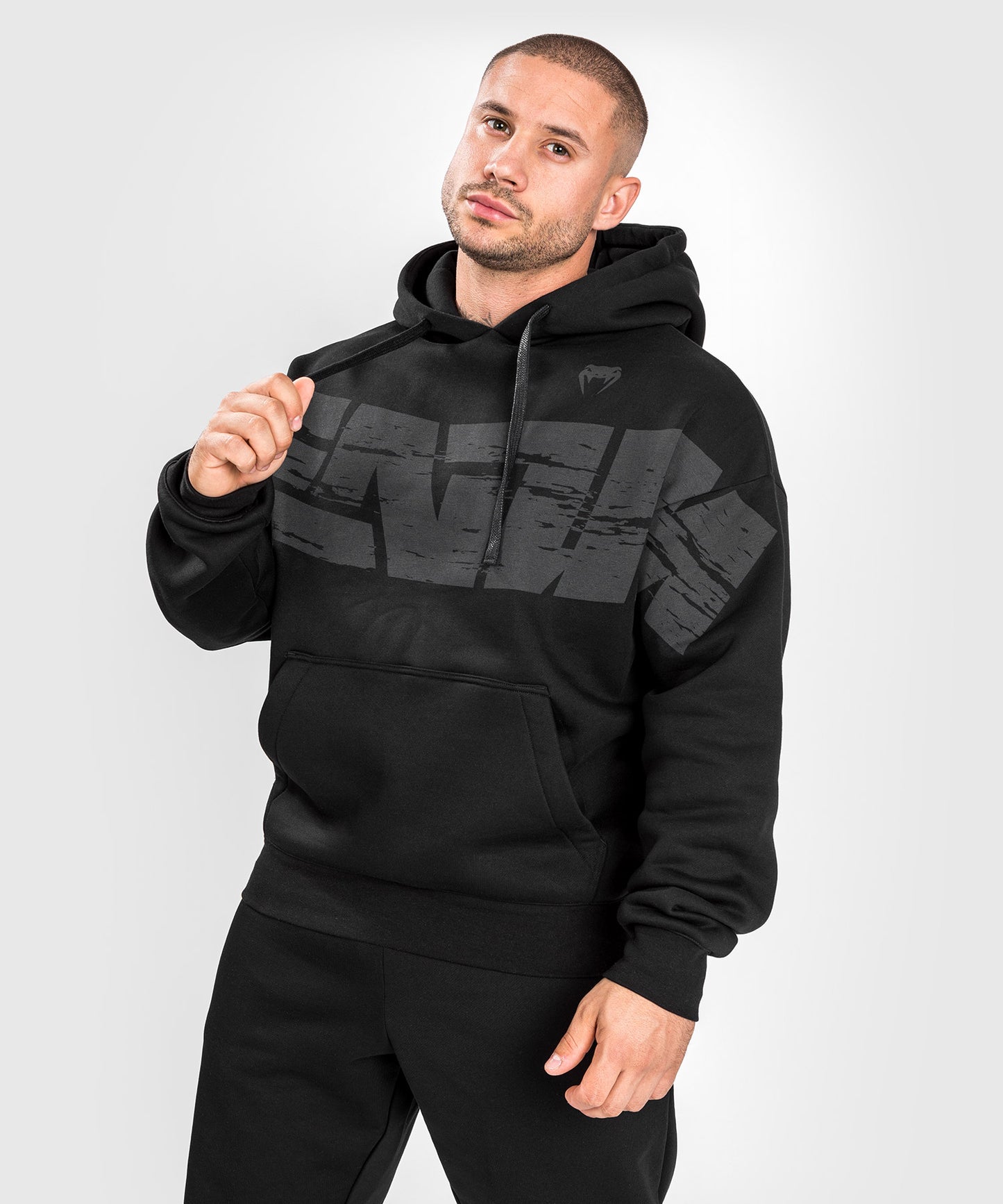 VENUM CONNECT XL HOODIE - OVERSIZE FIT - SCHWARZ