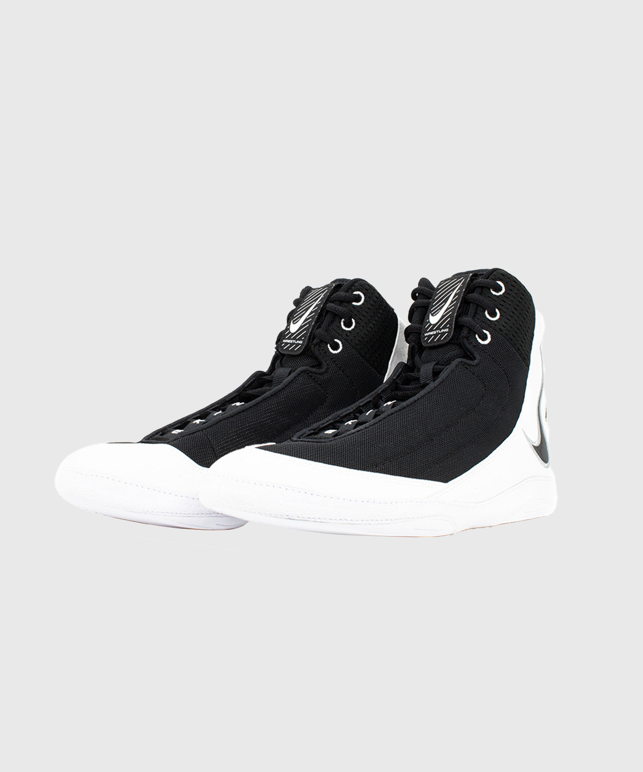 Nike Inflict 4 Wrestling Shoes - Black/White