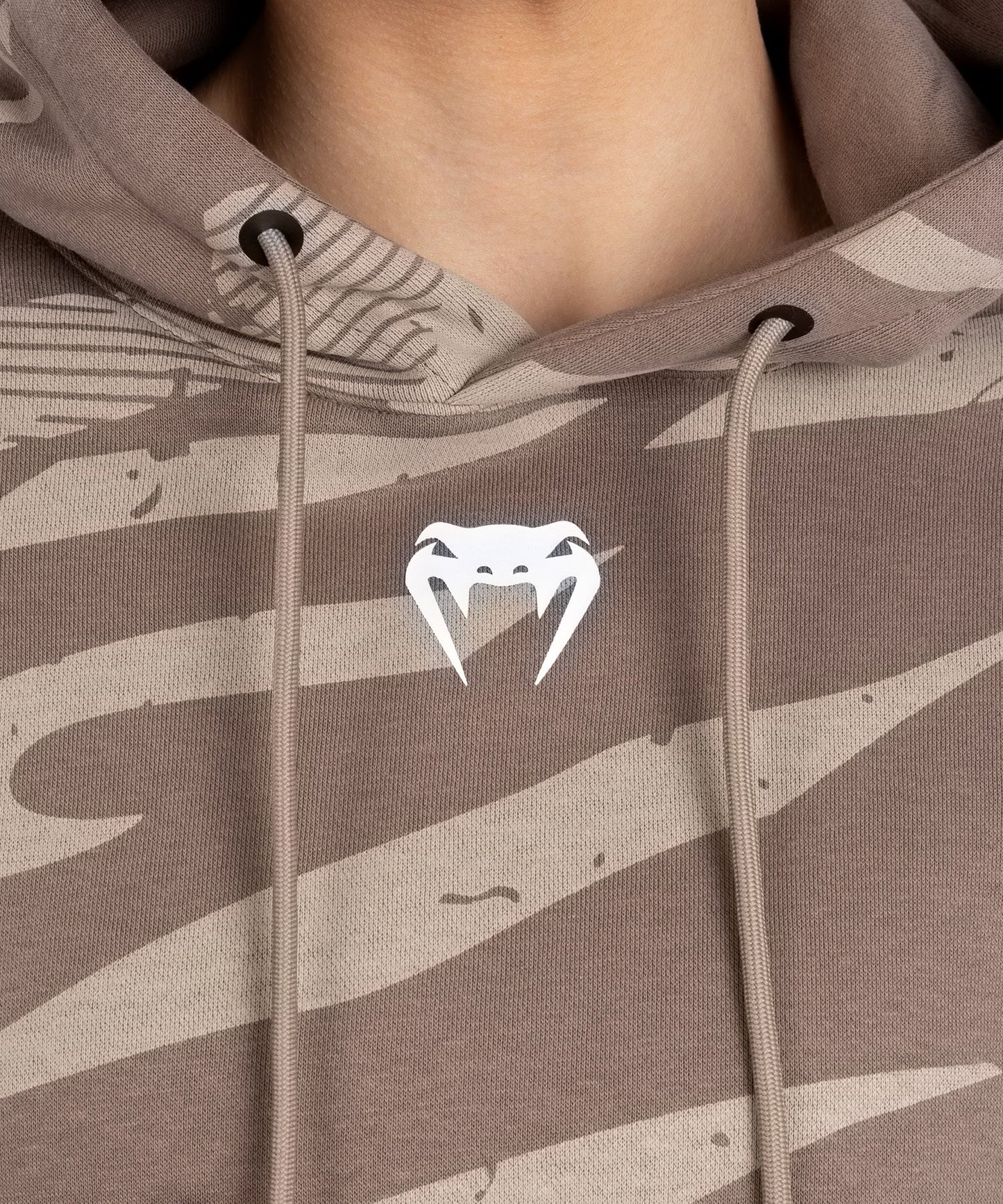 Women's Hooded Sweatshirt UFC Adrenaline by Venum Fight Week - Desert Camo