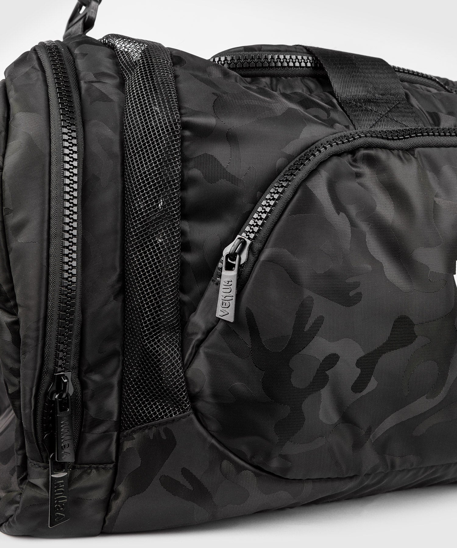 Sac De Sport Venum UFC Lite – Fourre-tout Noir Nylon, 5 Poches, Gym MMA