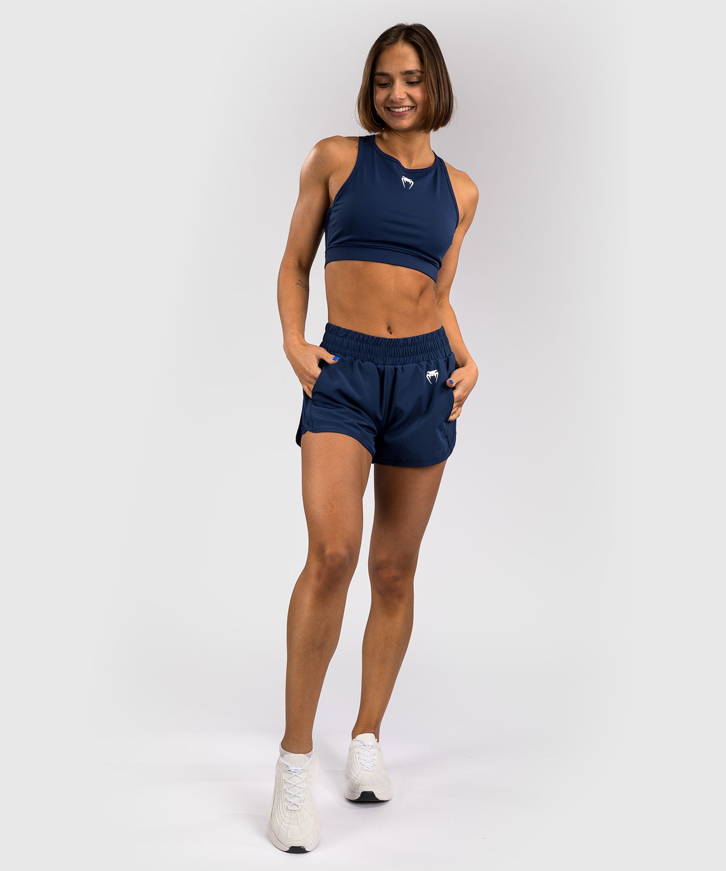 Venum New Perf Woman Range Halo Fight Shorts - Marineblau
