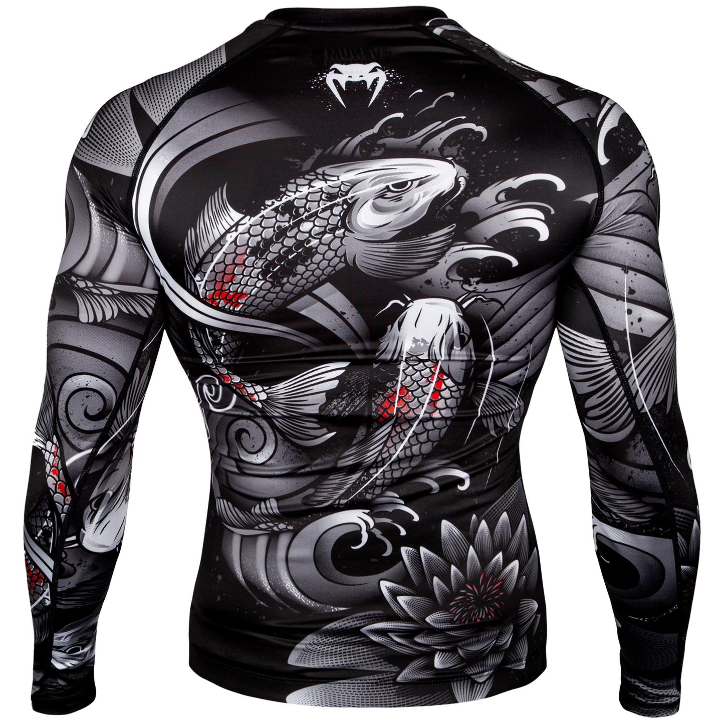 Rashguard Venum Koi 2.0 - Manches longues - Noir/Blanc