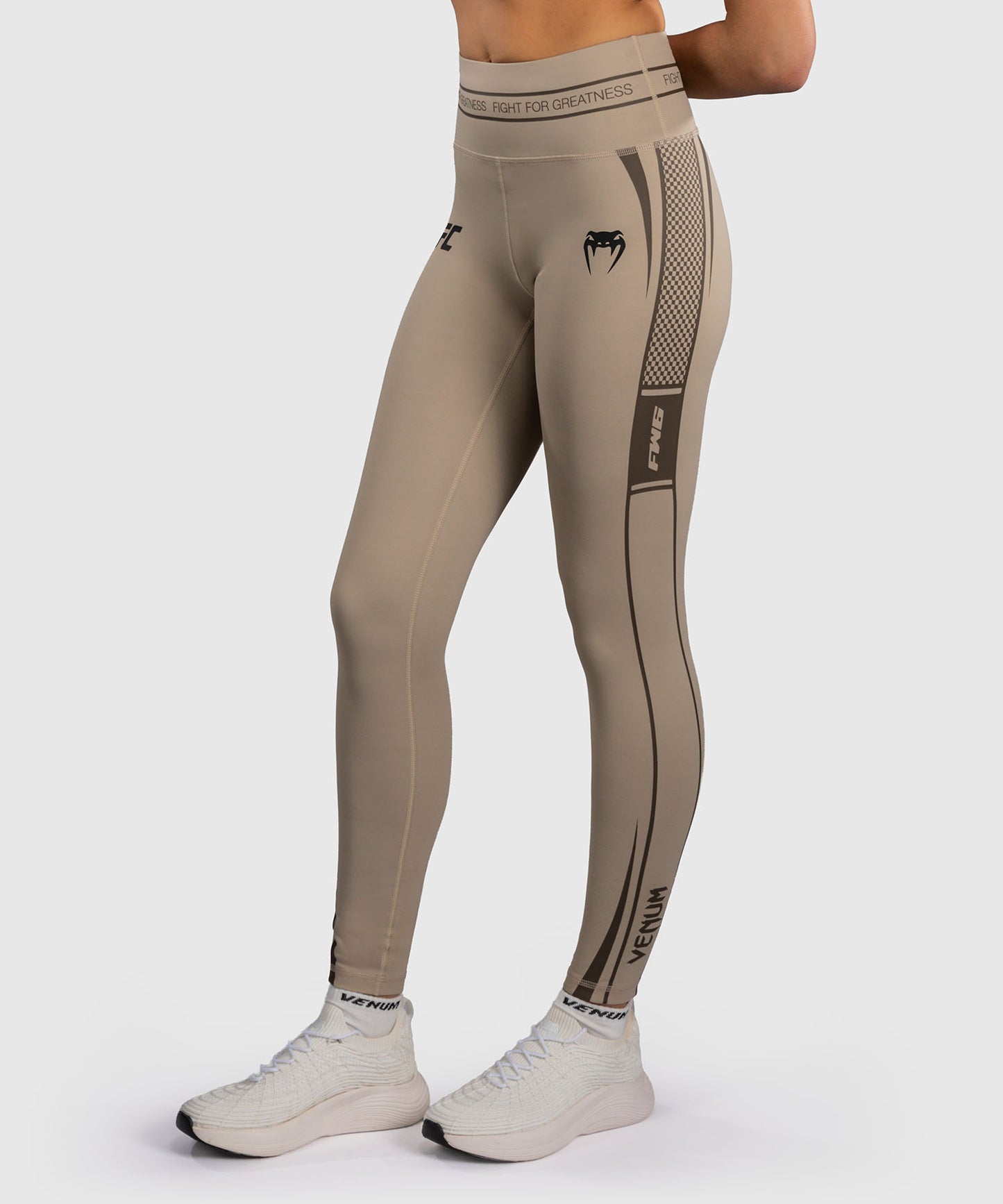 Venum UFC Unity by Venum Authentic Fight Week Damen Funktions-Kompressionshose - Sand