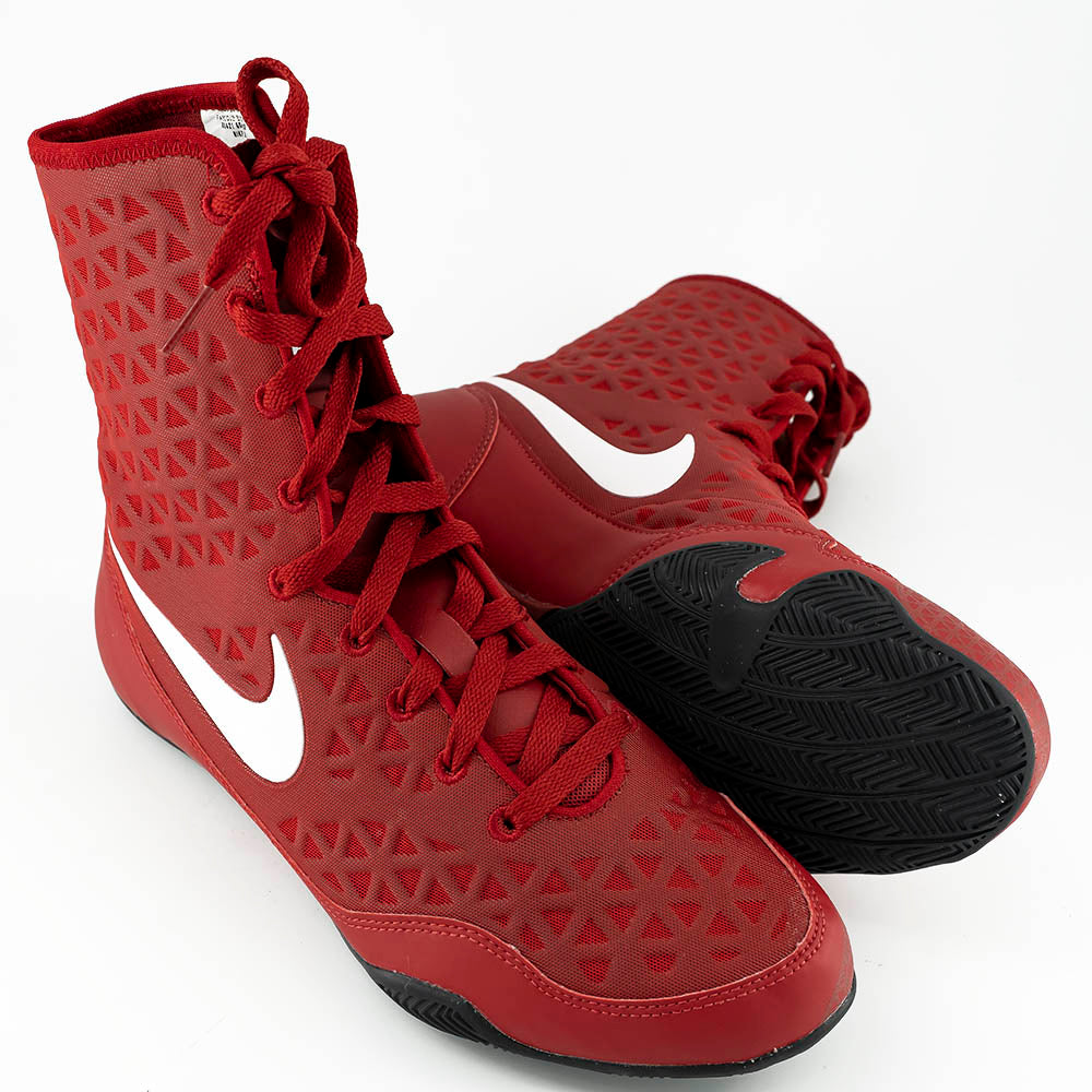 Nike KO Boxschuhe - Rot/Weiß