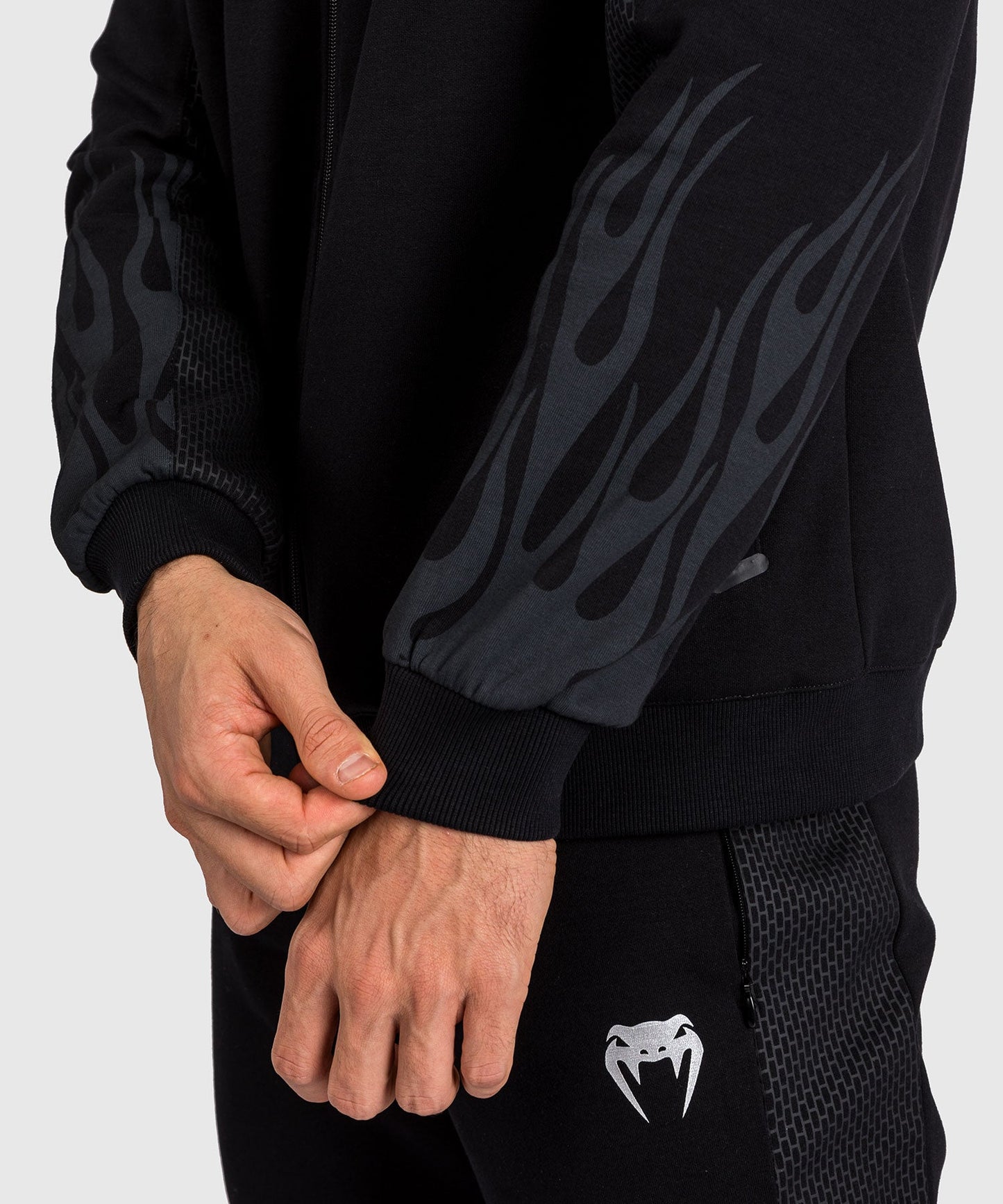 Venum x Dodge Demon 170 Herren-Jacke mit Reißverschluss - Schwarz