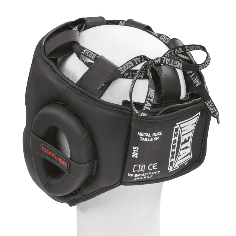 CASQUE DE BOXE METAL BOXE INTEGRAL CURTEX BLACK LIGHT - Noir