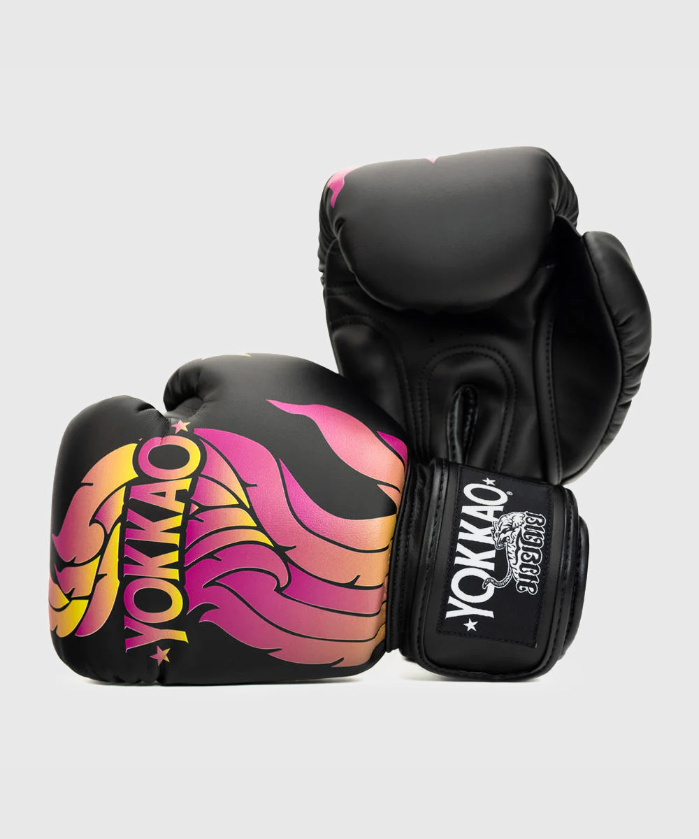 Yokkao The Flame Guantes de Boxeo - Negro