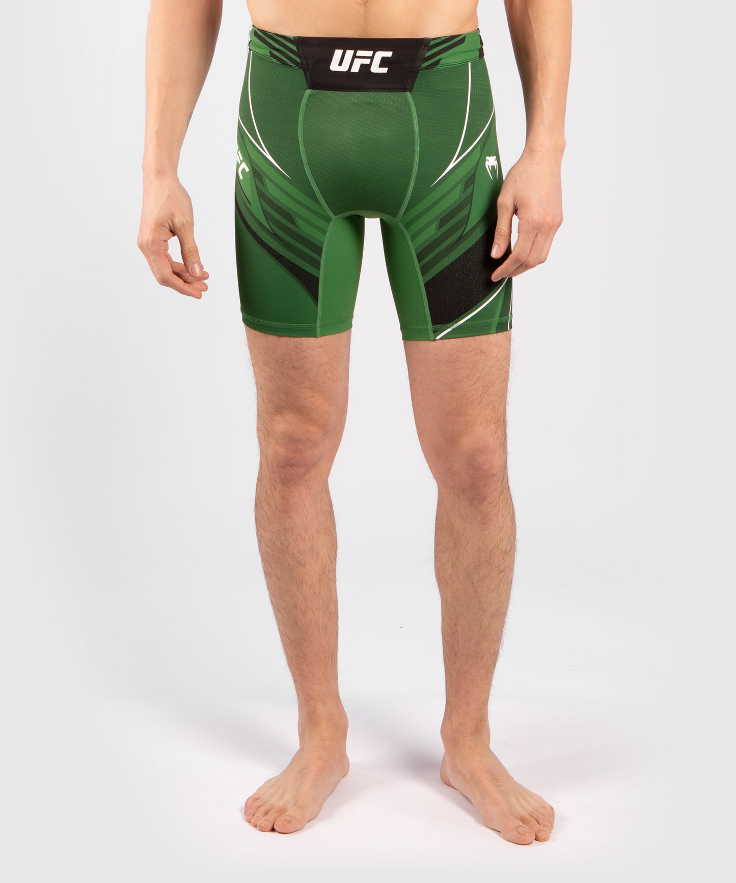 Short de compression pour Hommes UFC Venum Authentic Fight Night - Coupe Courte - Vert
