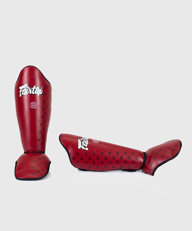 Fairtex Sp5 Shin Guard - Red