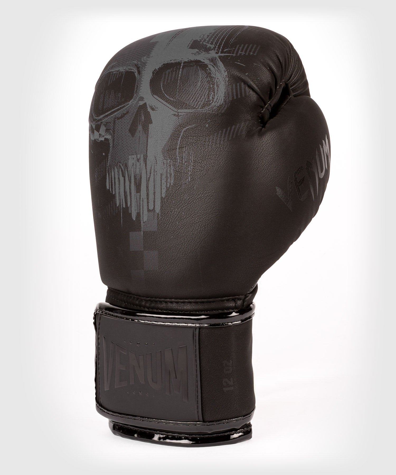 Venum Skull Boxing Gloves Black/Black – Dragon Bleu