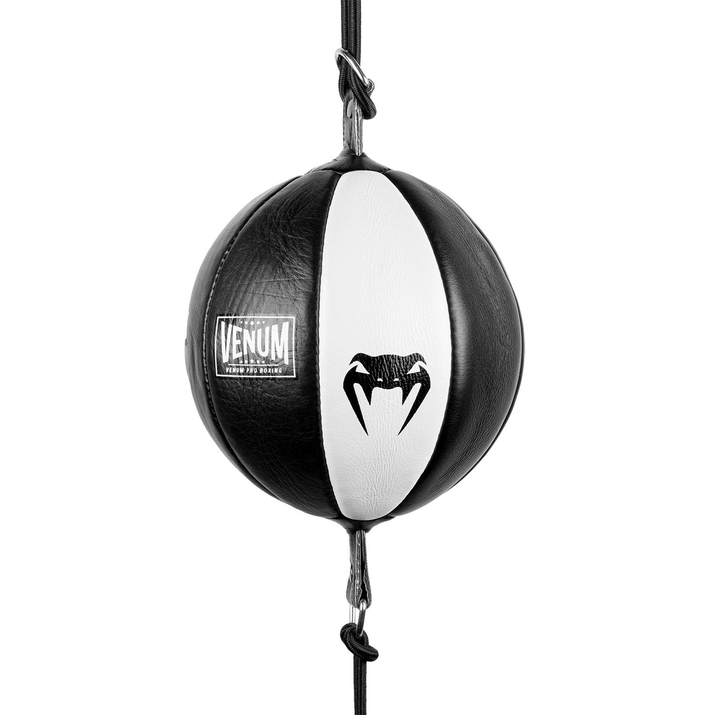 Pera de Boxeo doble agarre Venum Hurricane - Negro/Blanco
