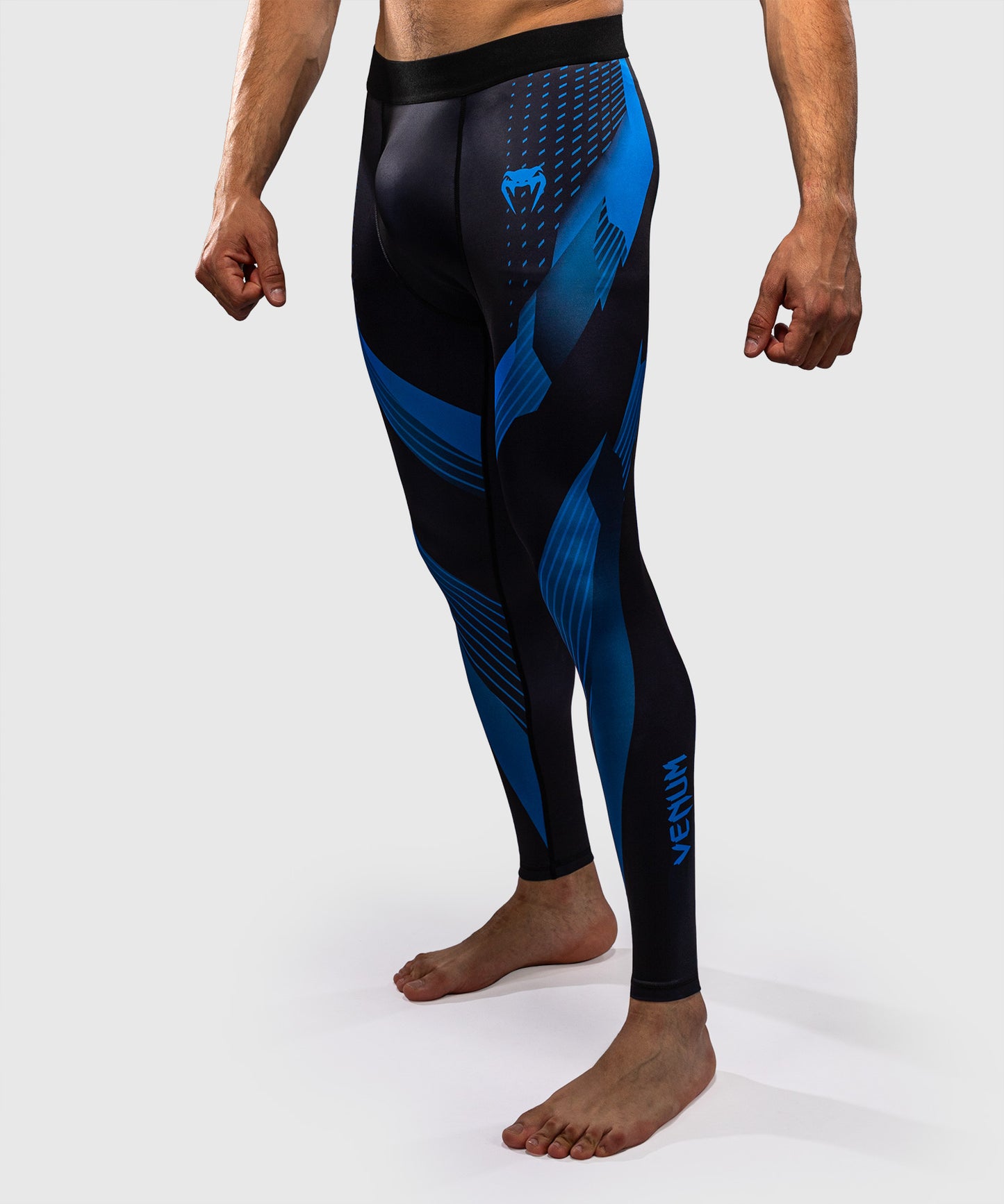 Pantalon de compression Venum No-Gi 6.0 - Noir/Bleu