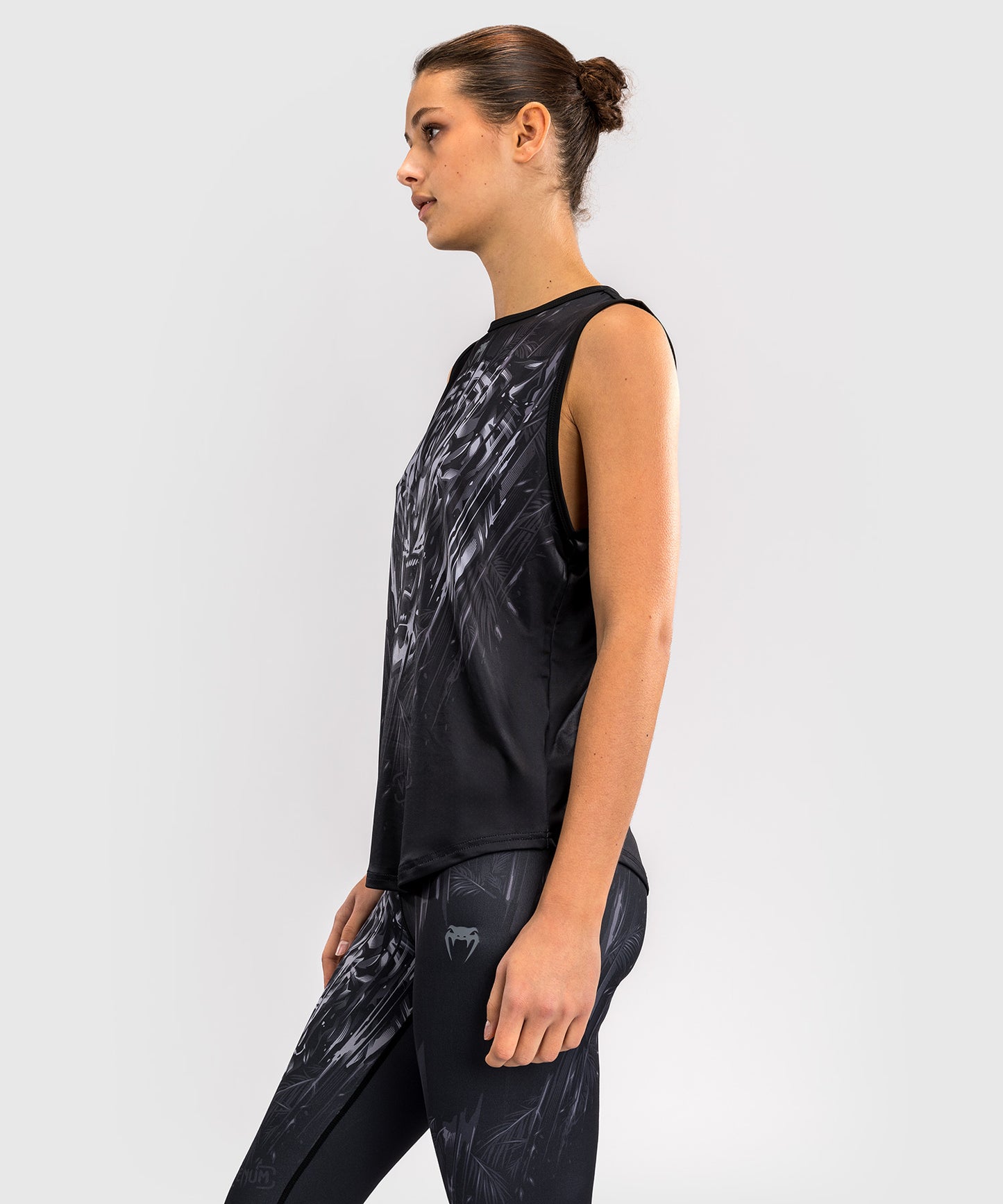 Venum Tiger Damen Tanktop - Schwarz/Silber