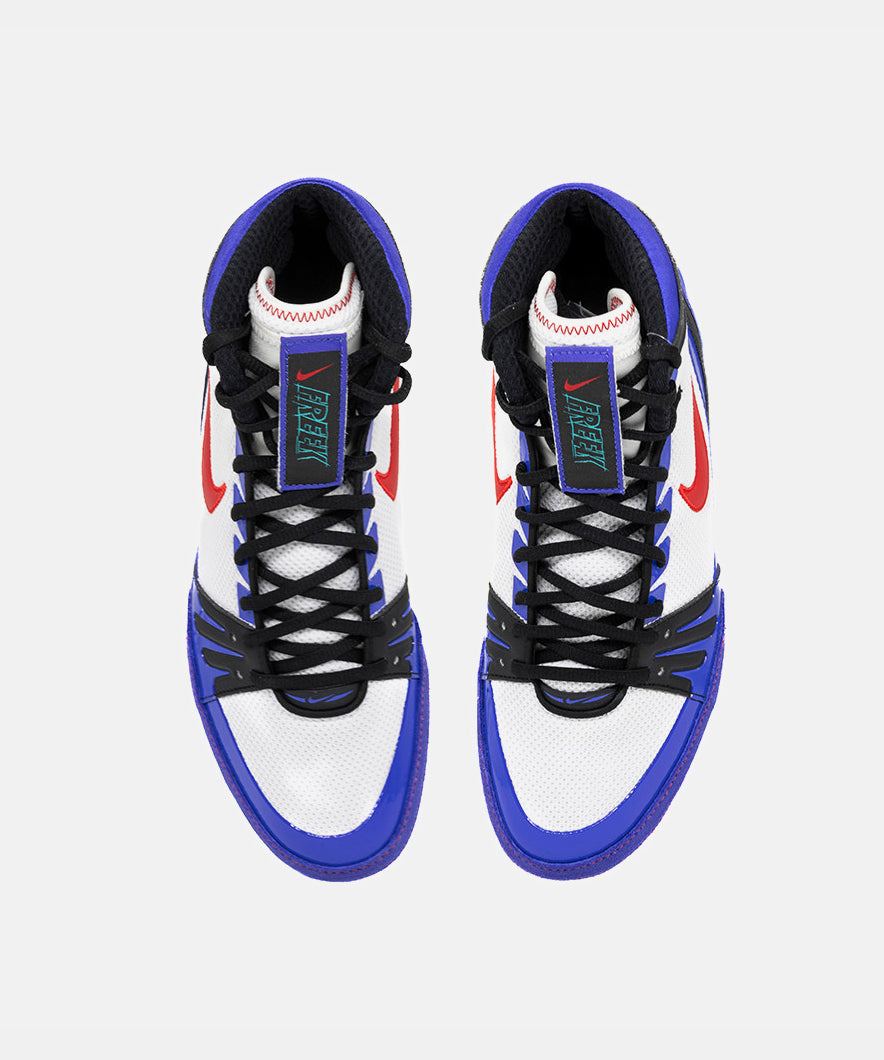 Chaussures de Lutte Nike Freek Se - Blanc/Rouge/Violet