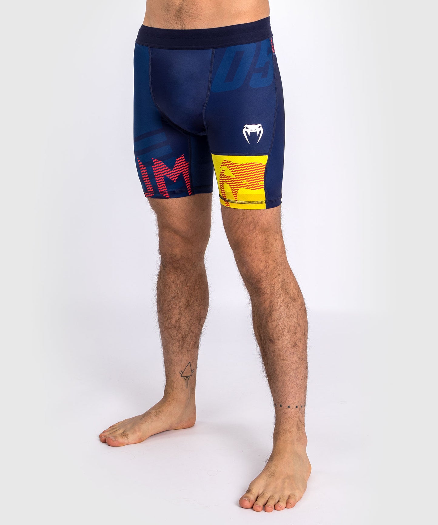Short de compression Venum Sport 05 - Bleu/Jaune
