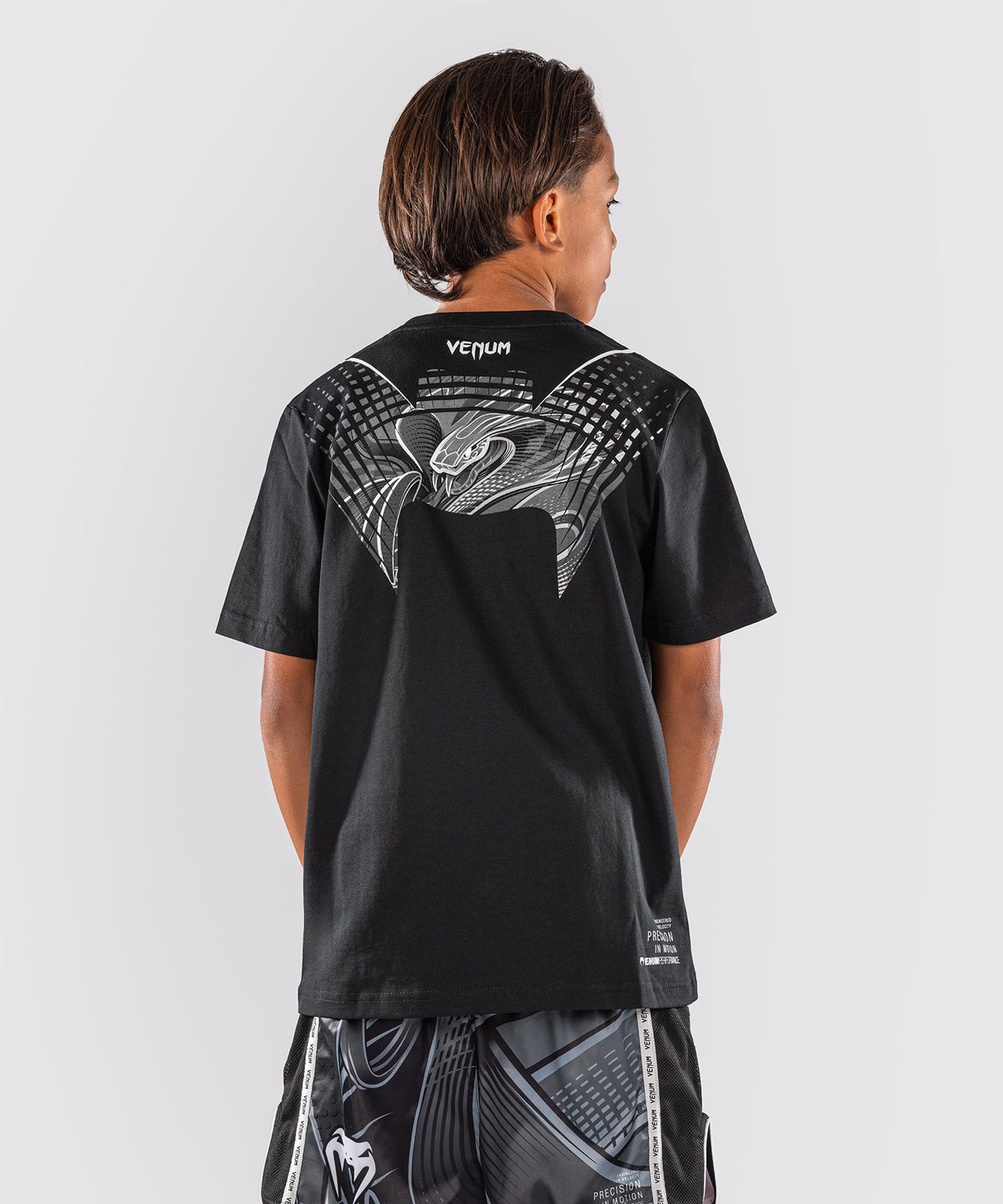 T-shirt Pour Enfant Venum Crimson Viper 2.0 - Noir/Gris