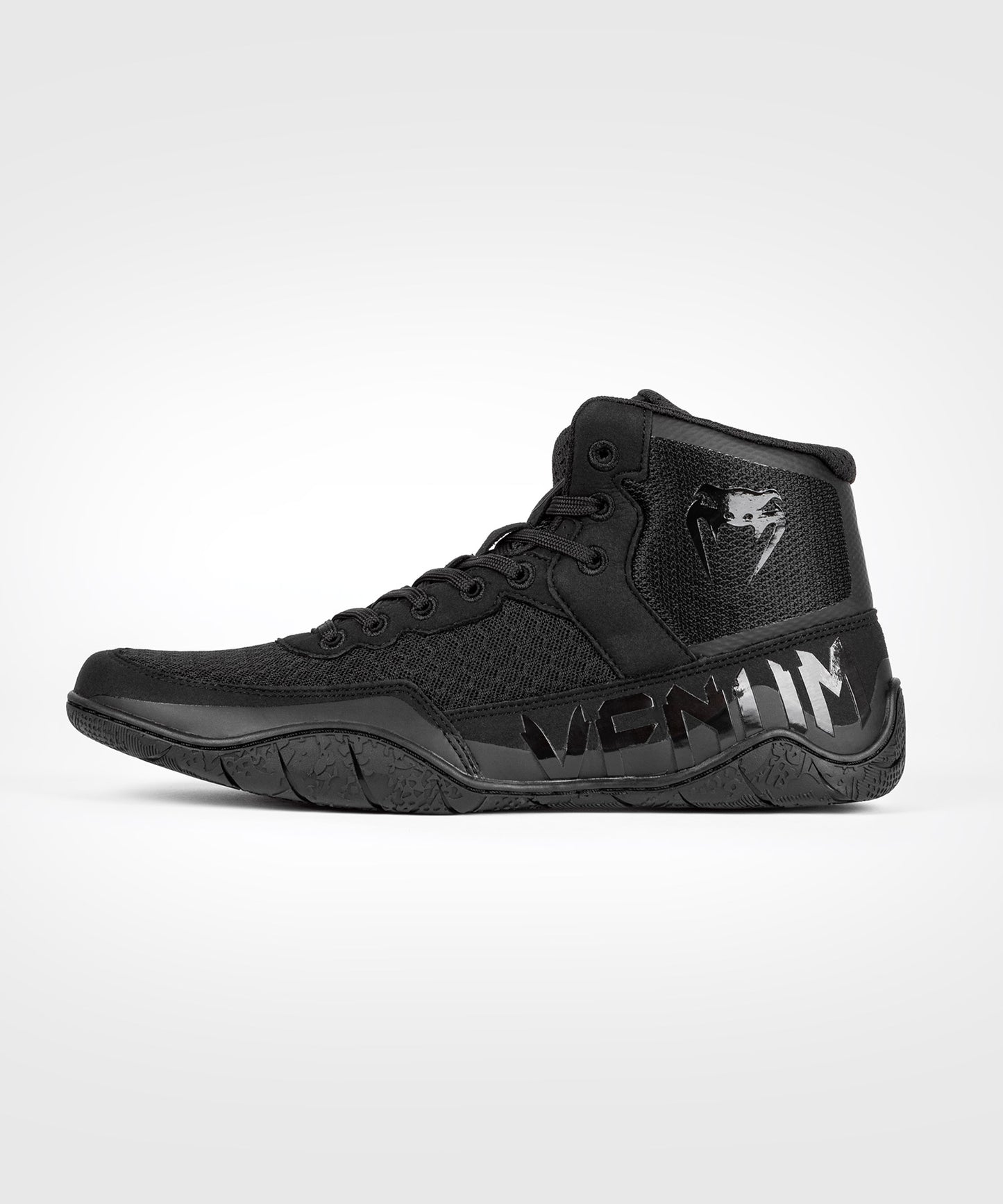 Venum Elite Wrestlingschuhe - Schwarz/Schwarz