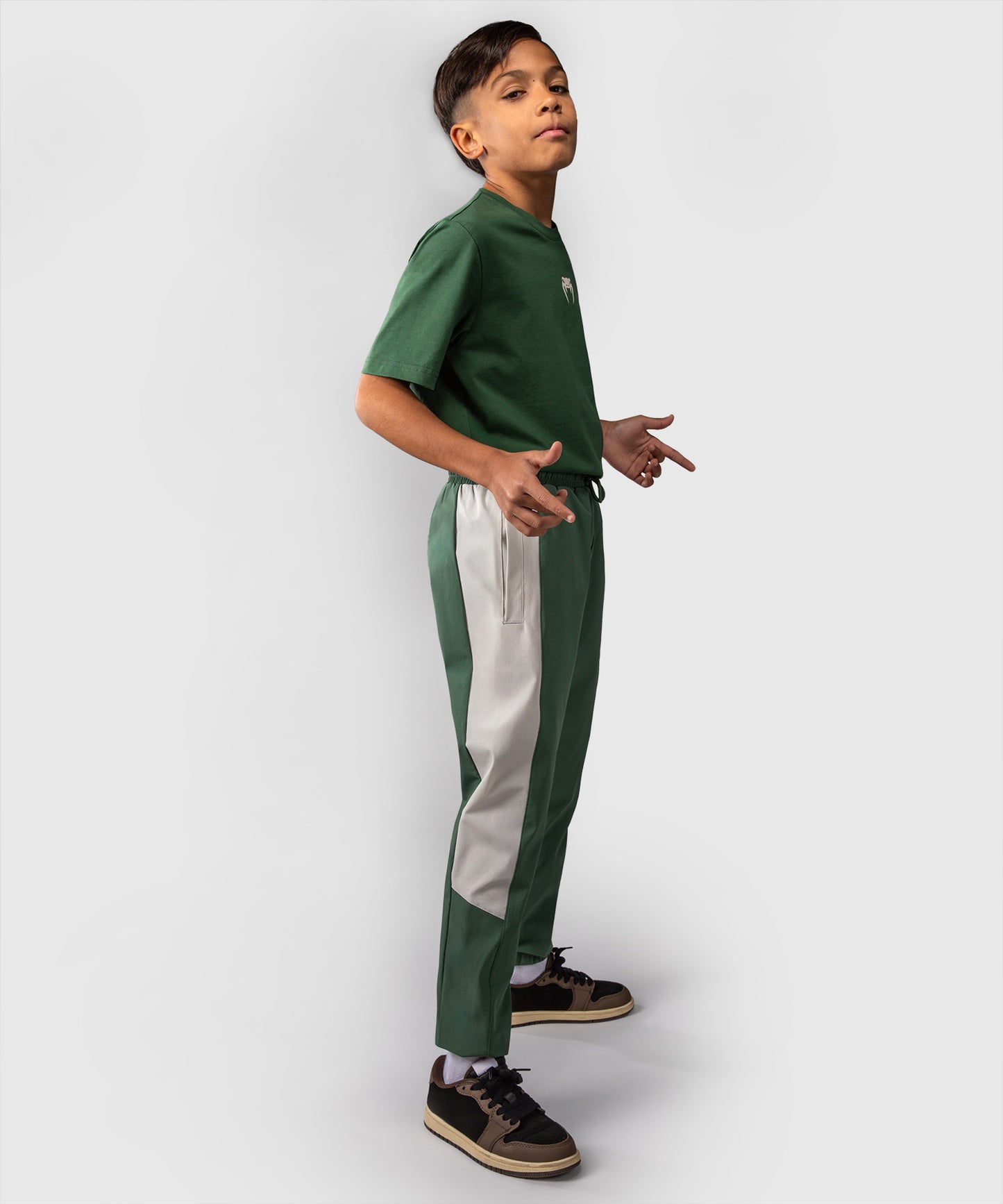 Venum Vectra Pantaloni da Jogging Bambino – Verde Foresta/ Bianco Sporco