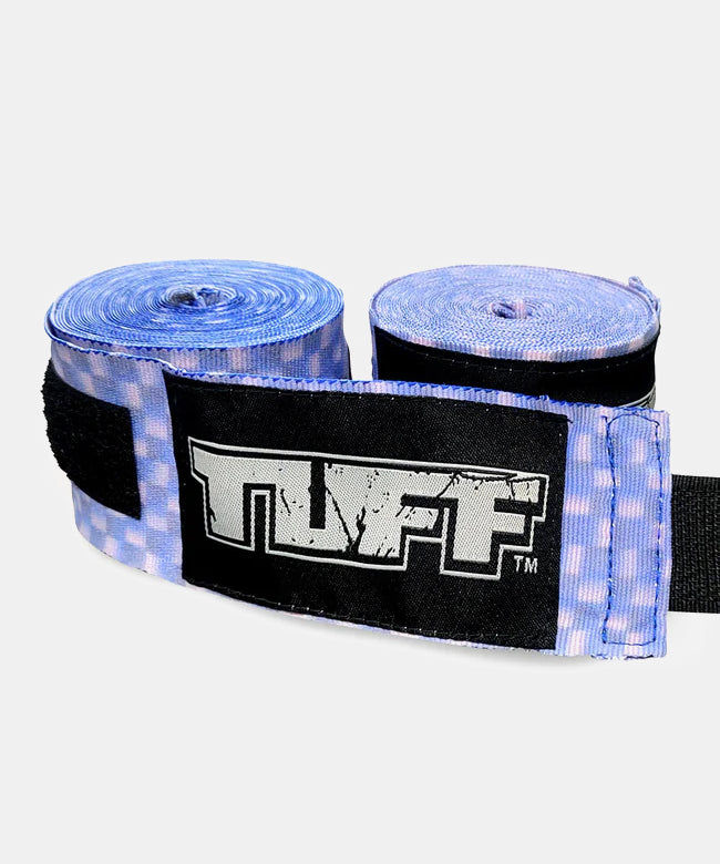 Bende da Boxe Tuff stripe 4,5m – Blu/Rosa