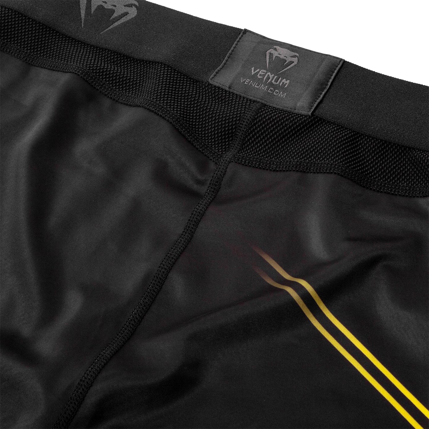 Venum Okinawa 2.0 Compression Pants - Black/Yellow