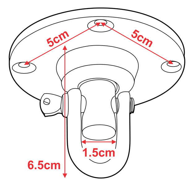 Crochet pivotant pour poire de vitesse RDX Sports - Acier
