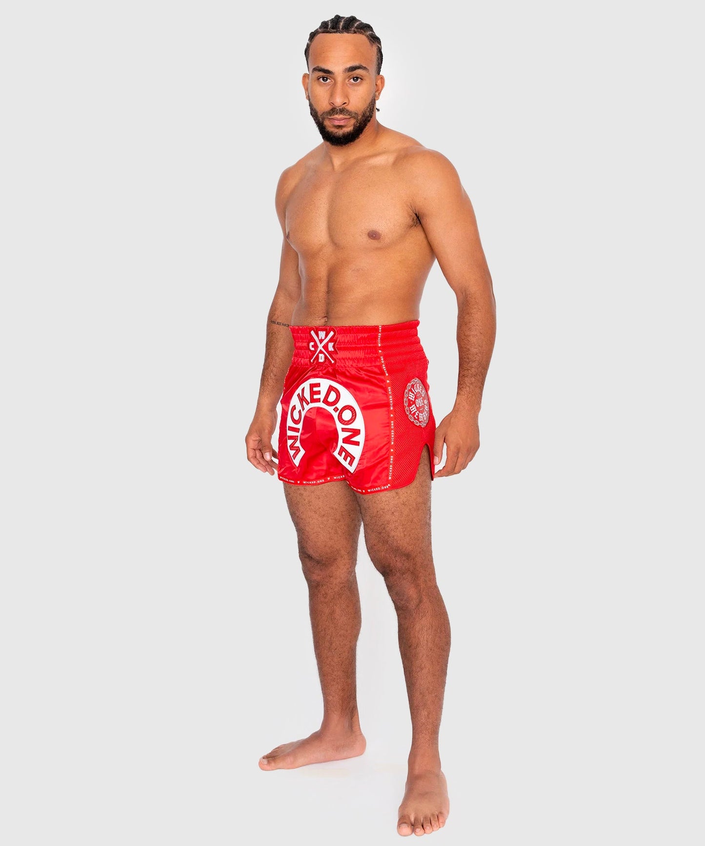 Wicked One Herd Muay Thai Shorts - Rot