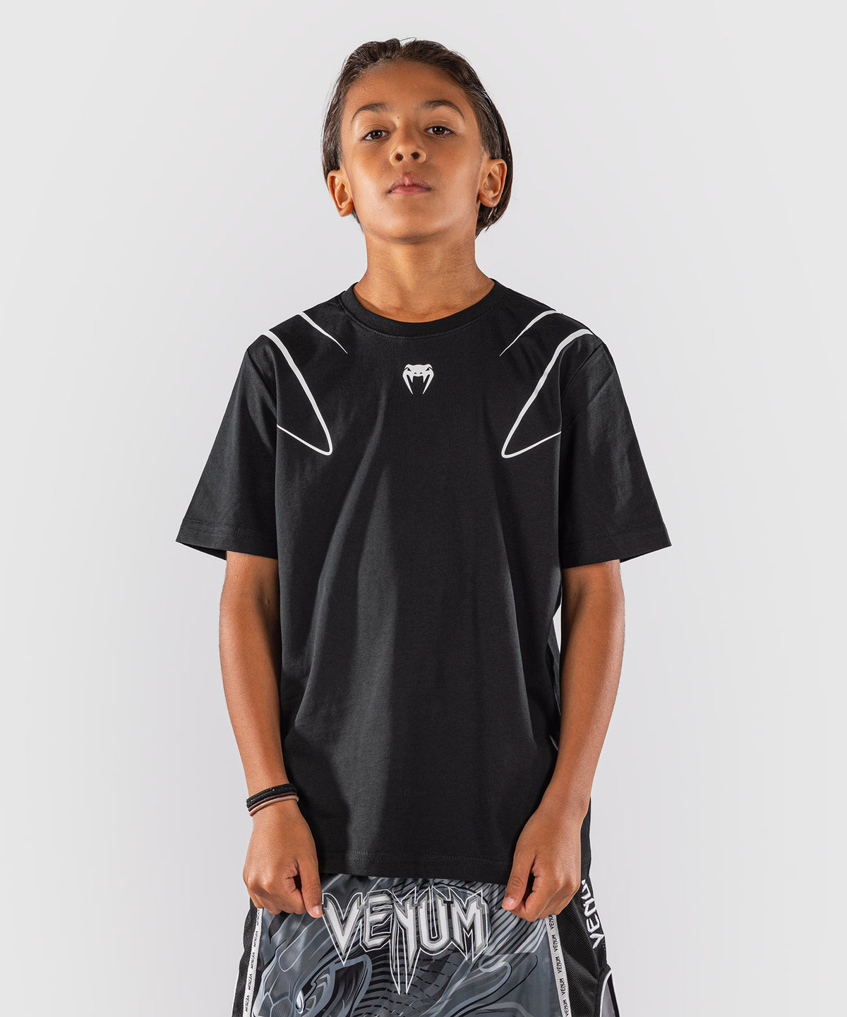 T-shirt Pour Enfant Venum Crimson Viper 2.0 - Noir/Gris