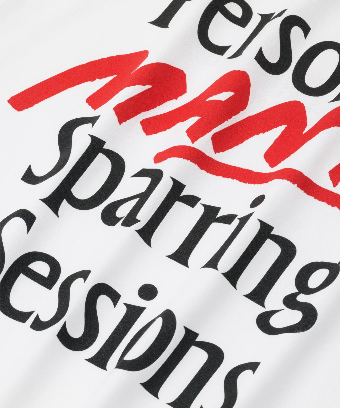 T-shirt Manto Nothing Personal - Blanc