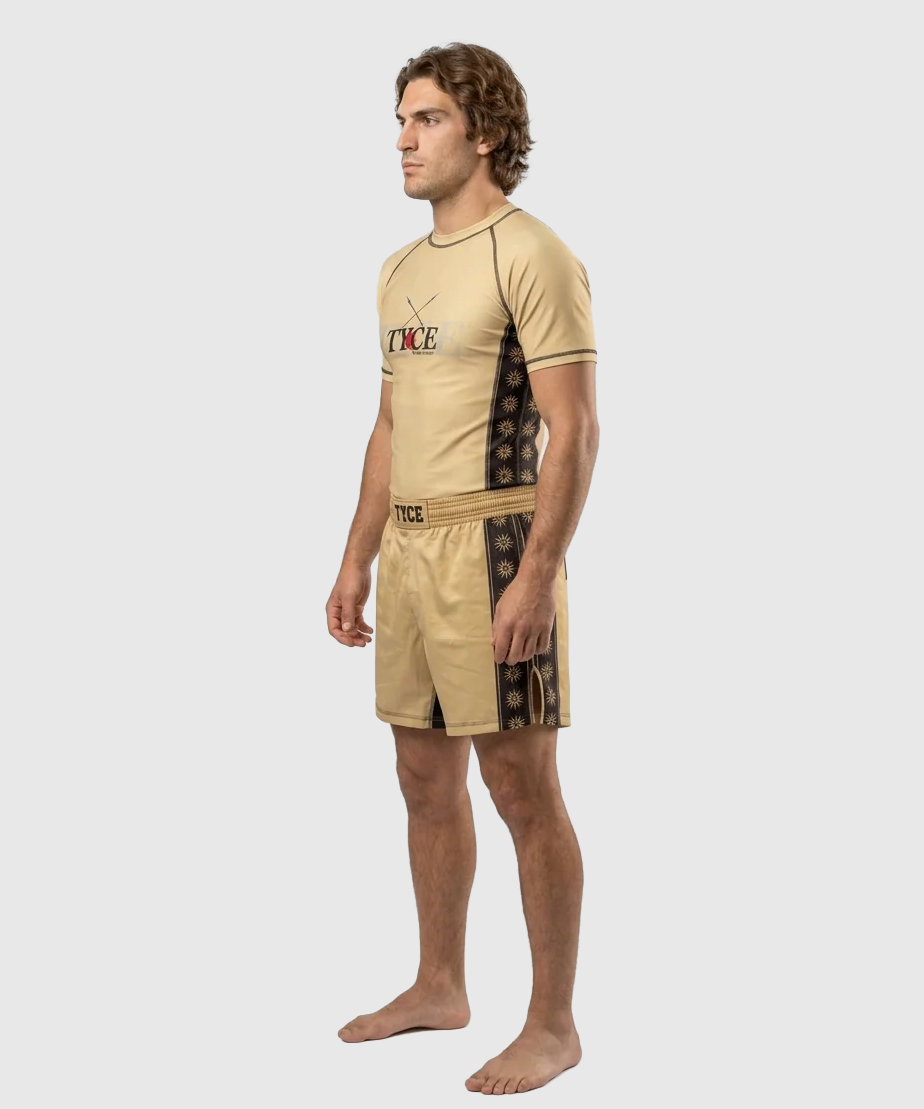 Rashguard TYCE CULTURE OF WAR Alexandre le Grand - Or