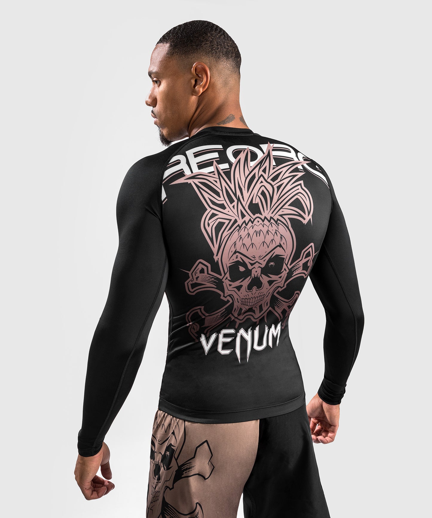 Venum Reorg Rashguard - Langarm - Schwarz