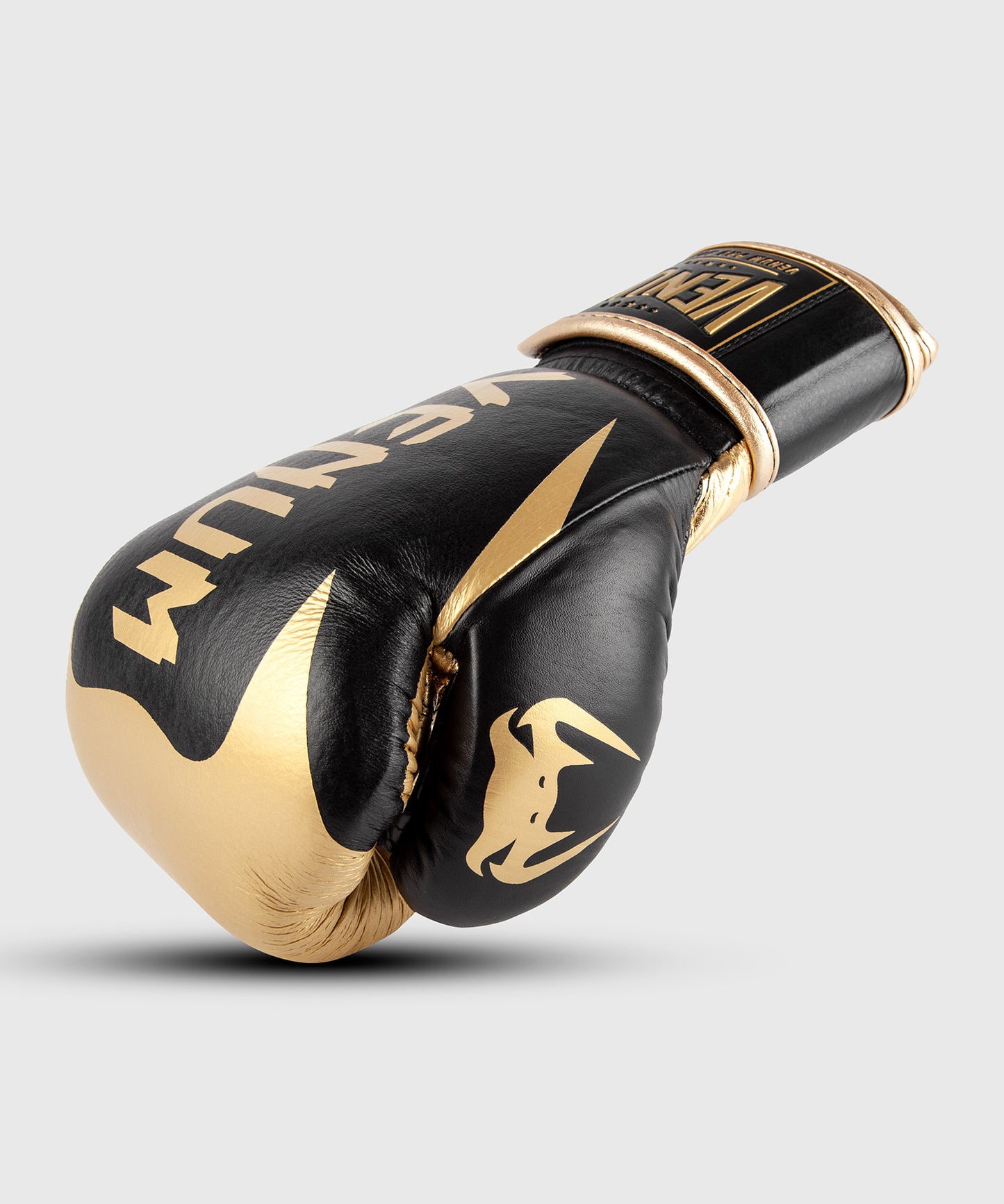 Venum Hammer Velcro pro boxing gloves - Black/Gold