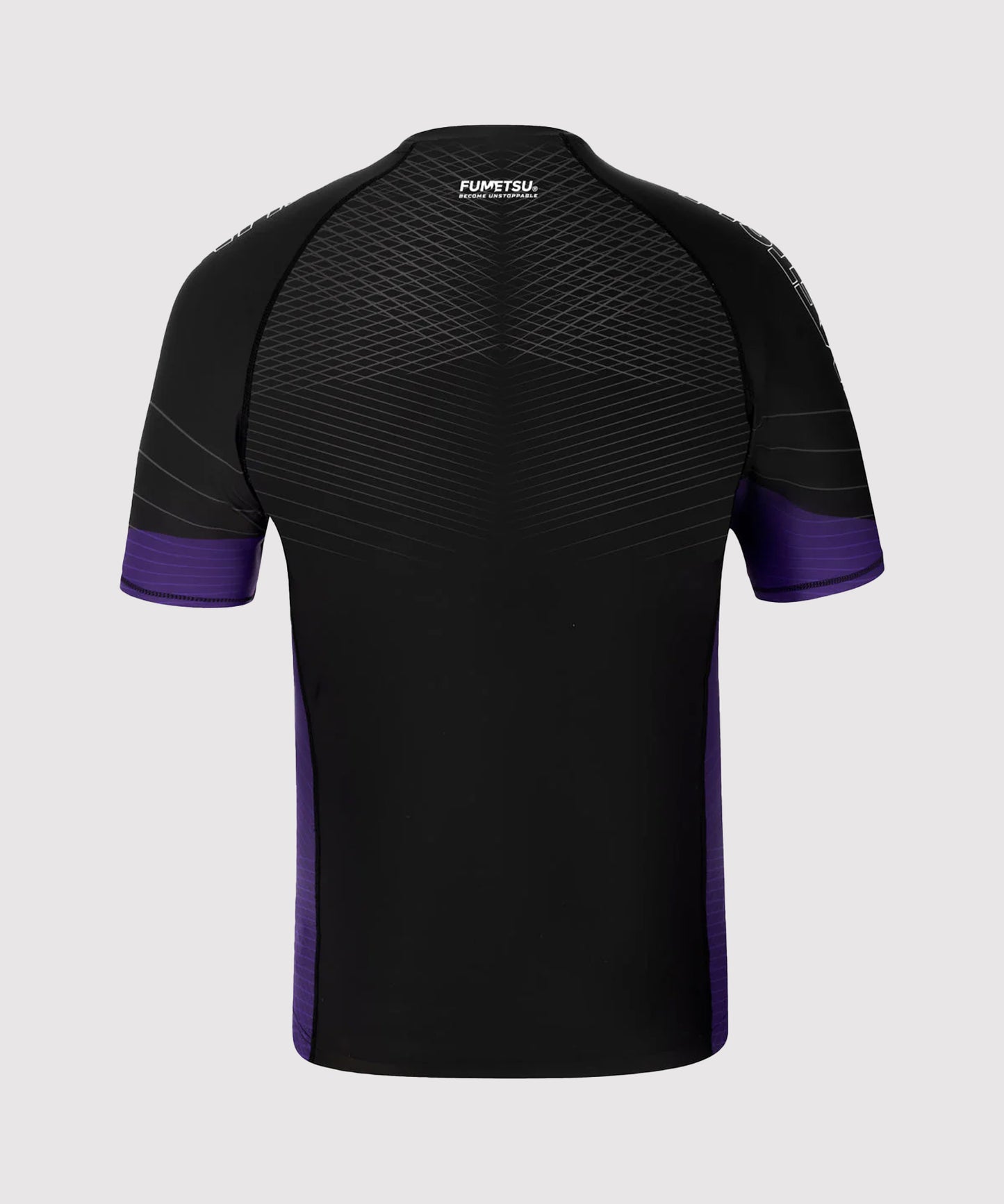 Fumetsu Competitor Mk2 Short Sleeve Rashguard - Black/Purple