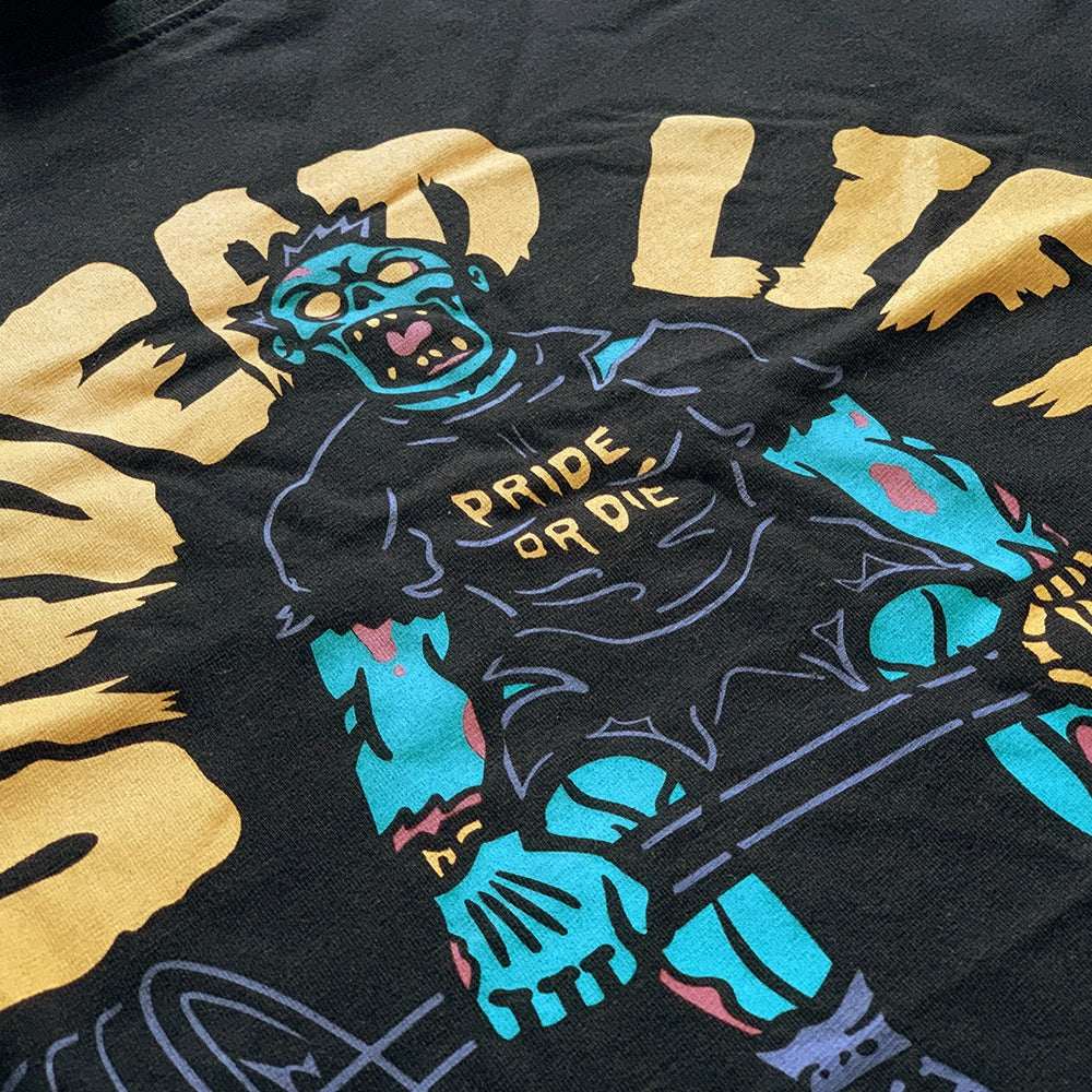 T-Shirt Pride Or Die Undead Lift - Noir