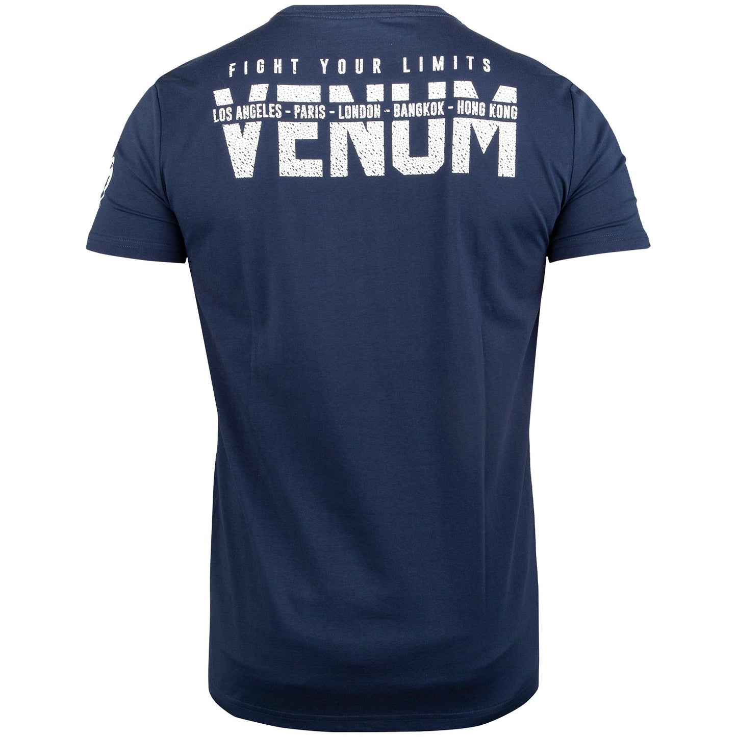 Venum Signature T-Shirt - Short Sleeve - Navy/White