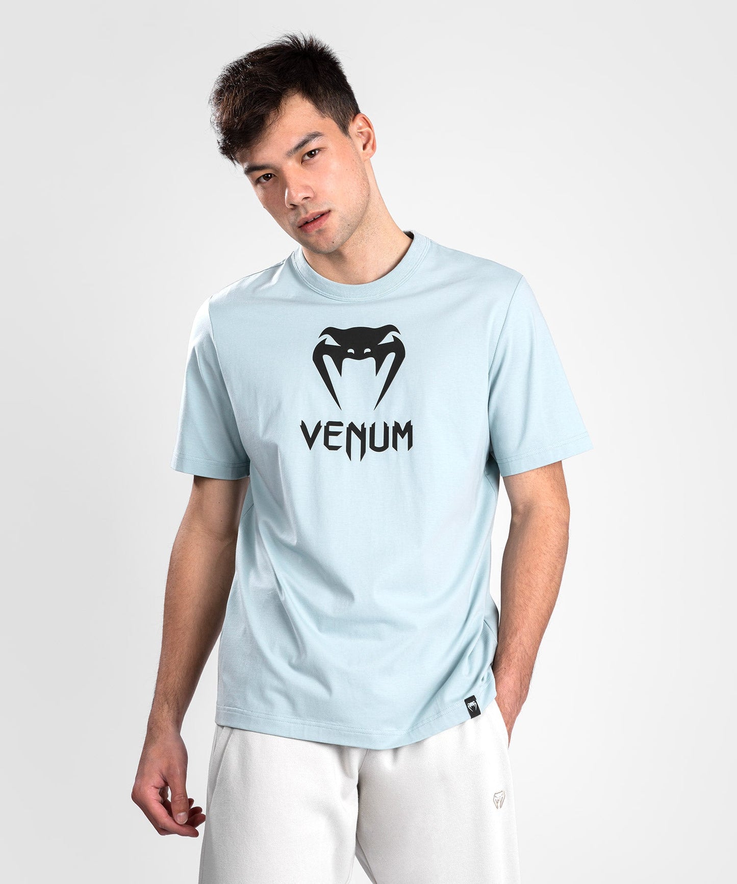 Venum Classic T-Shirt - Hellblau/Schwarz
