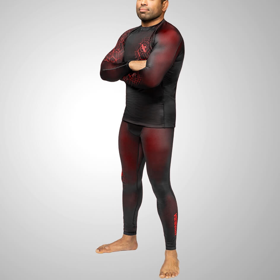 Hayabusa Geo Kompressionshose - Rot