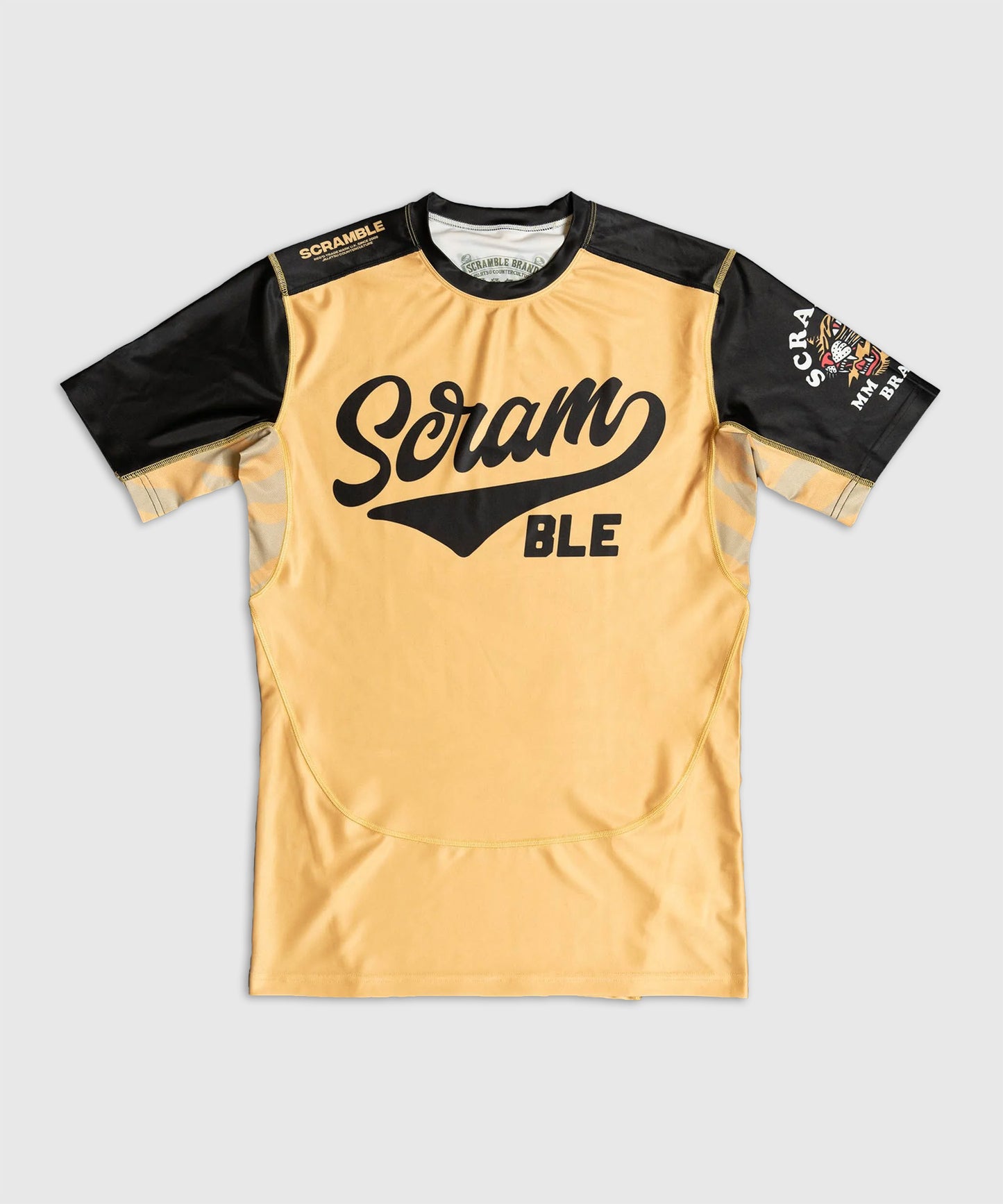 Scramble Tigre Rashguard - Black