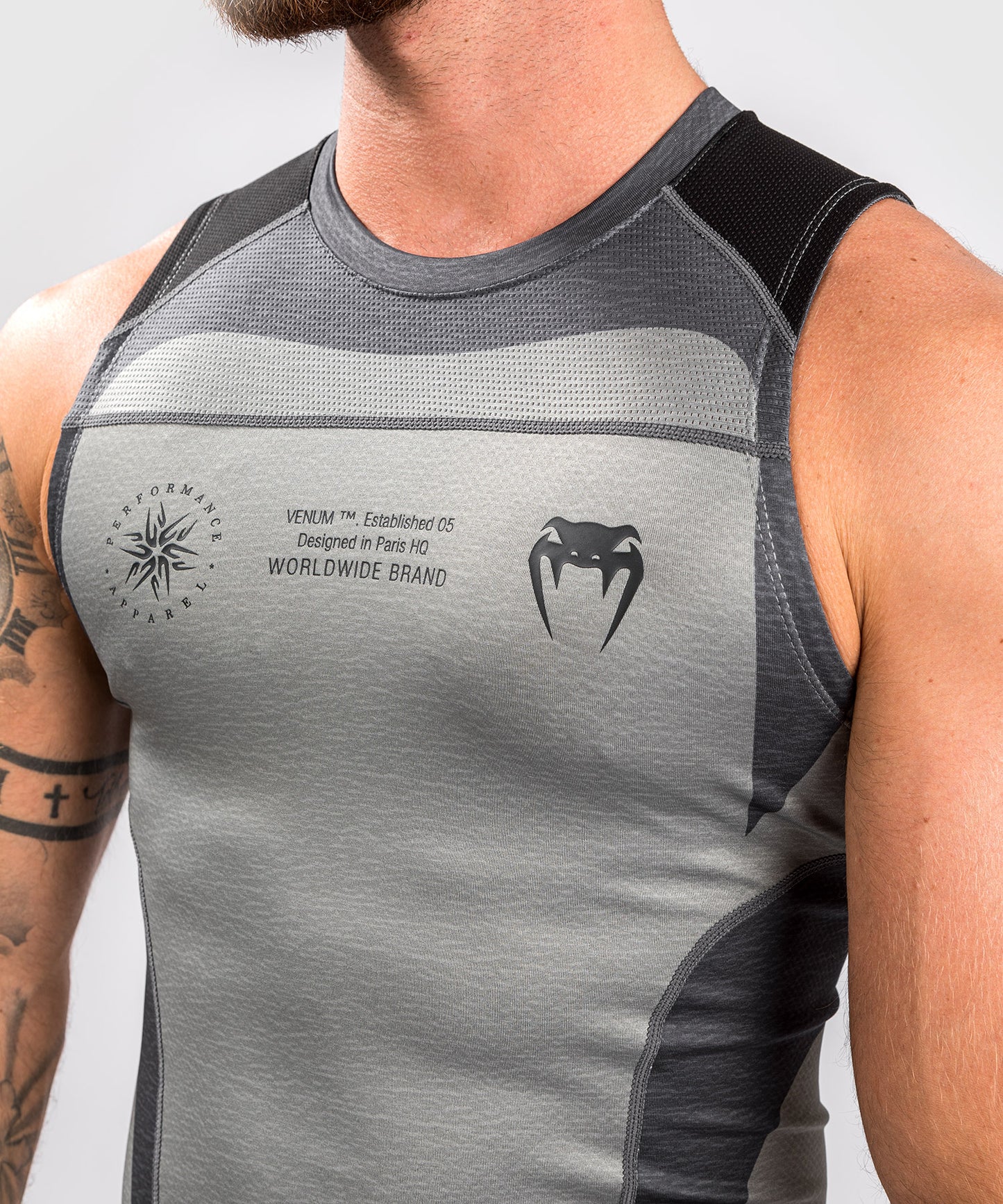 Venum Stone Compression Tank Top - Mineral Green