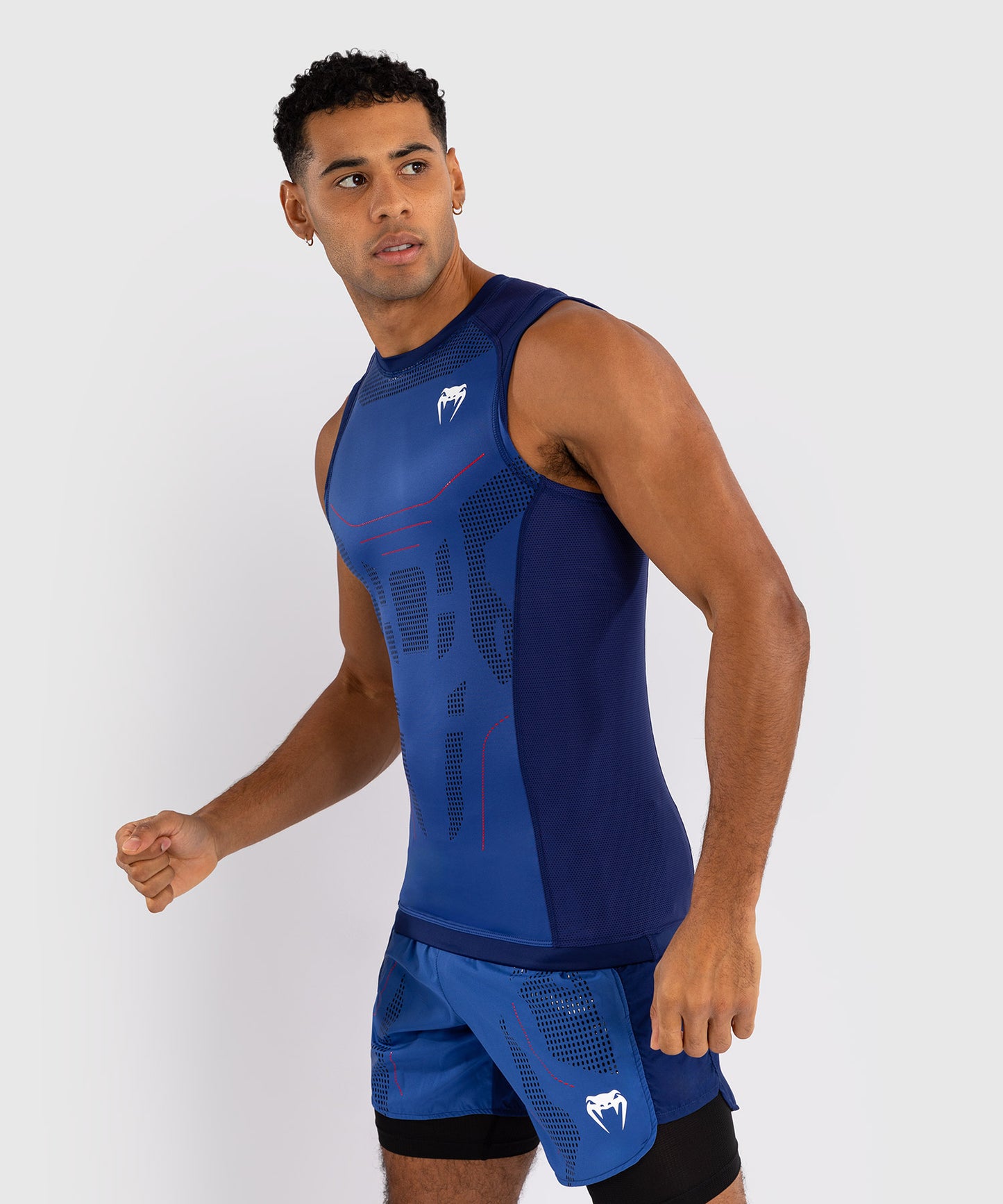 Venum Technical 3.0 Sleeveless Rashguard - Midnight Blue