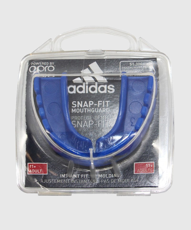 Adidas Opro Snap-Fit Gen4 Mouthguard - Blue - Seniors